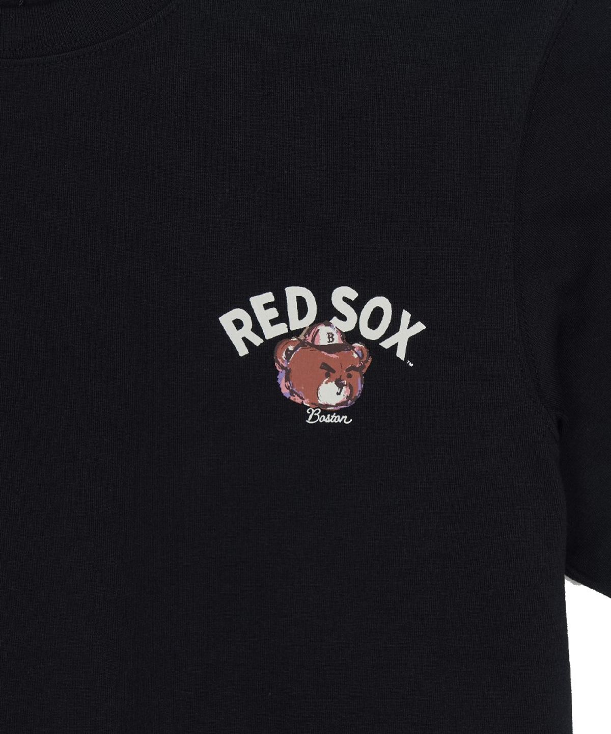 엠엘비(MLB) 메가베어 등판그래픽 오버핏 반팔 티셔츠 BOS (Black)