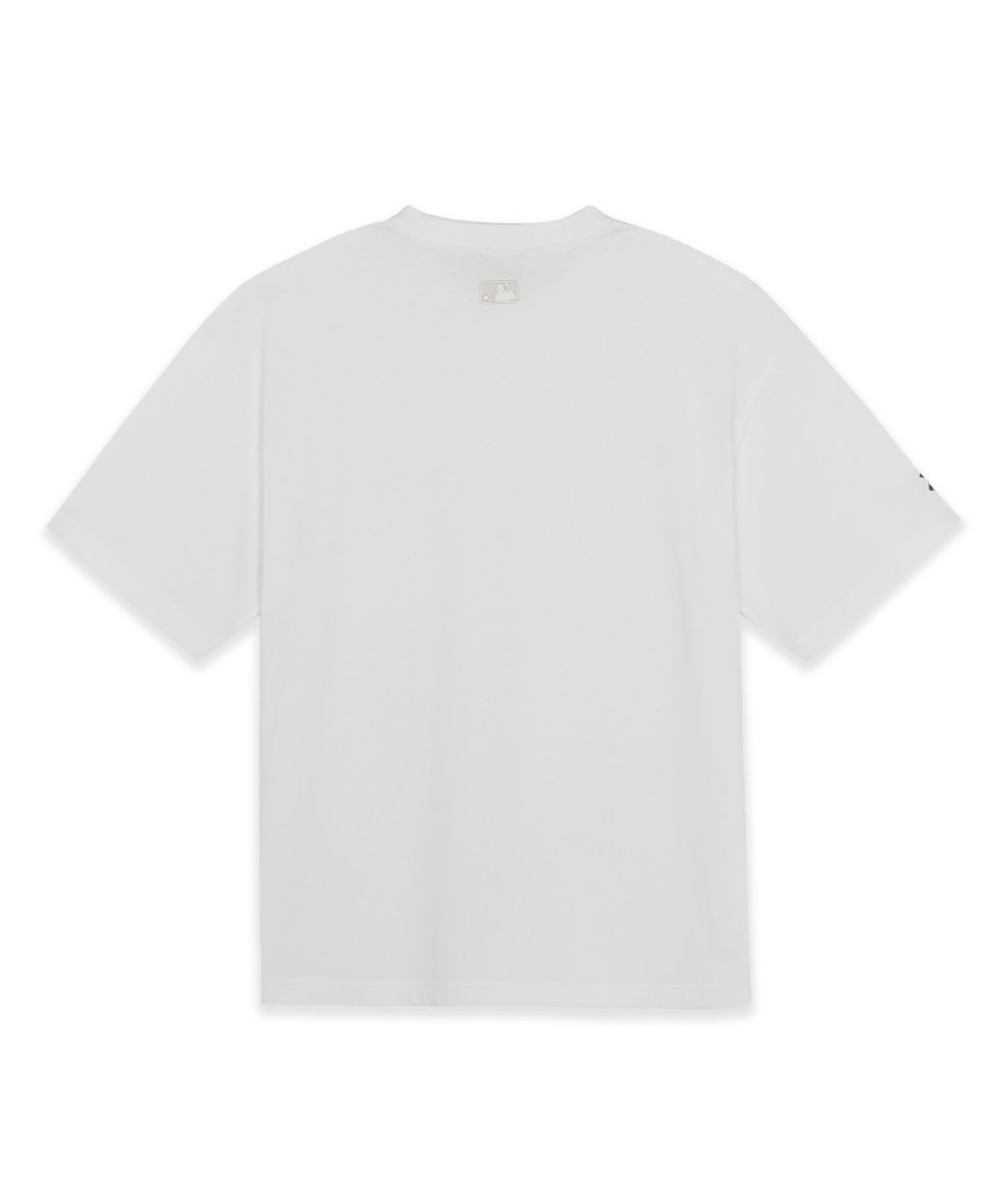 엠엘비(MLB) 베이직 라이트웨이트 오버핏 반팔 티셔츠 NY (White)