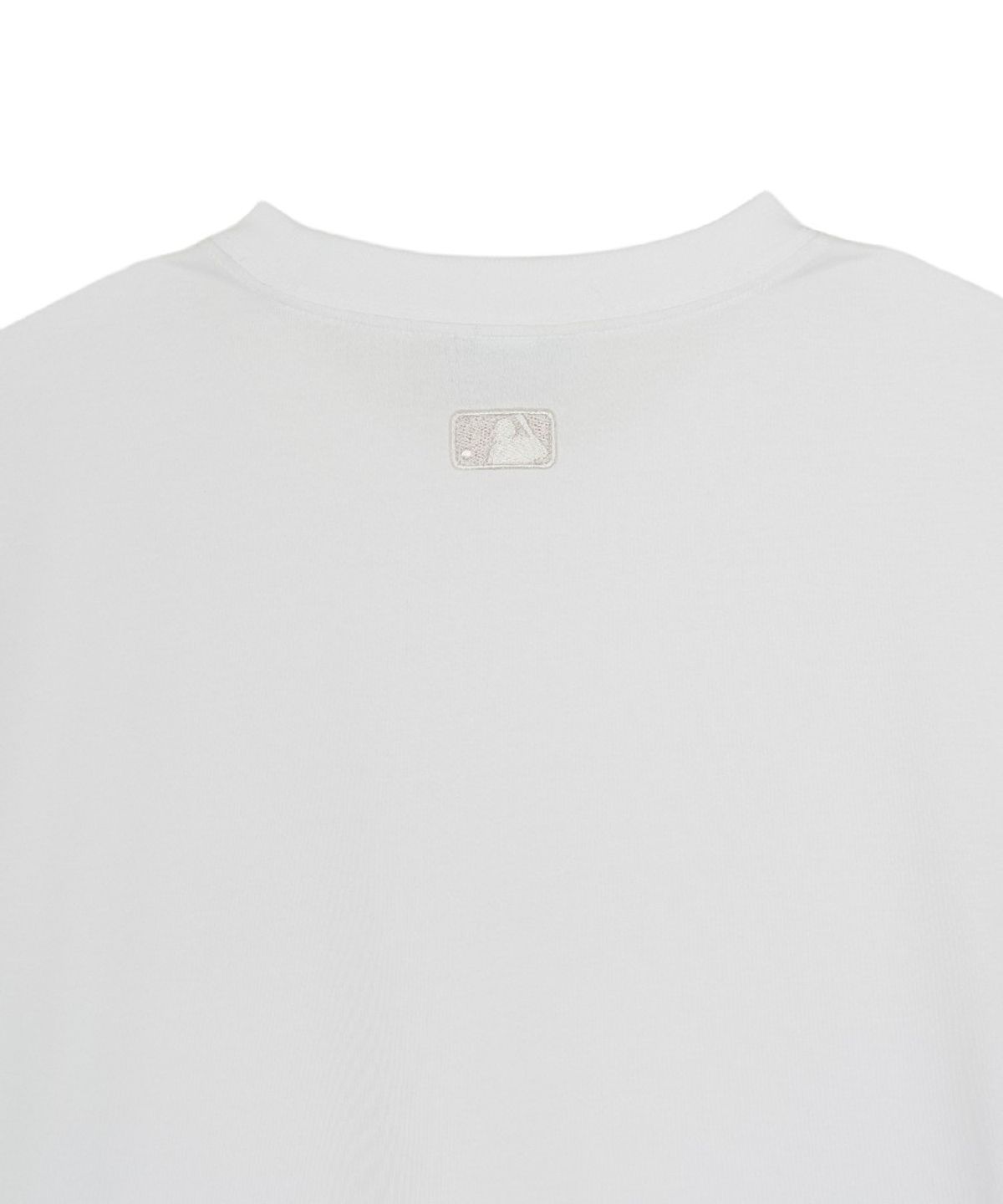 엠엘비(MLB) 베이직 라이트웨이트 오버핏 반팔 티셔츠 NY (White)