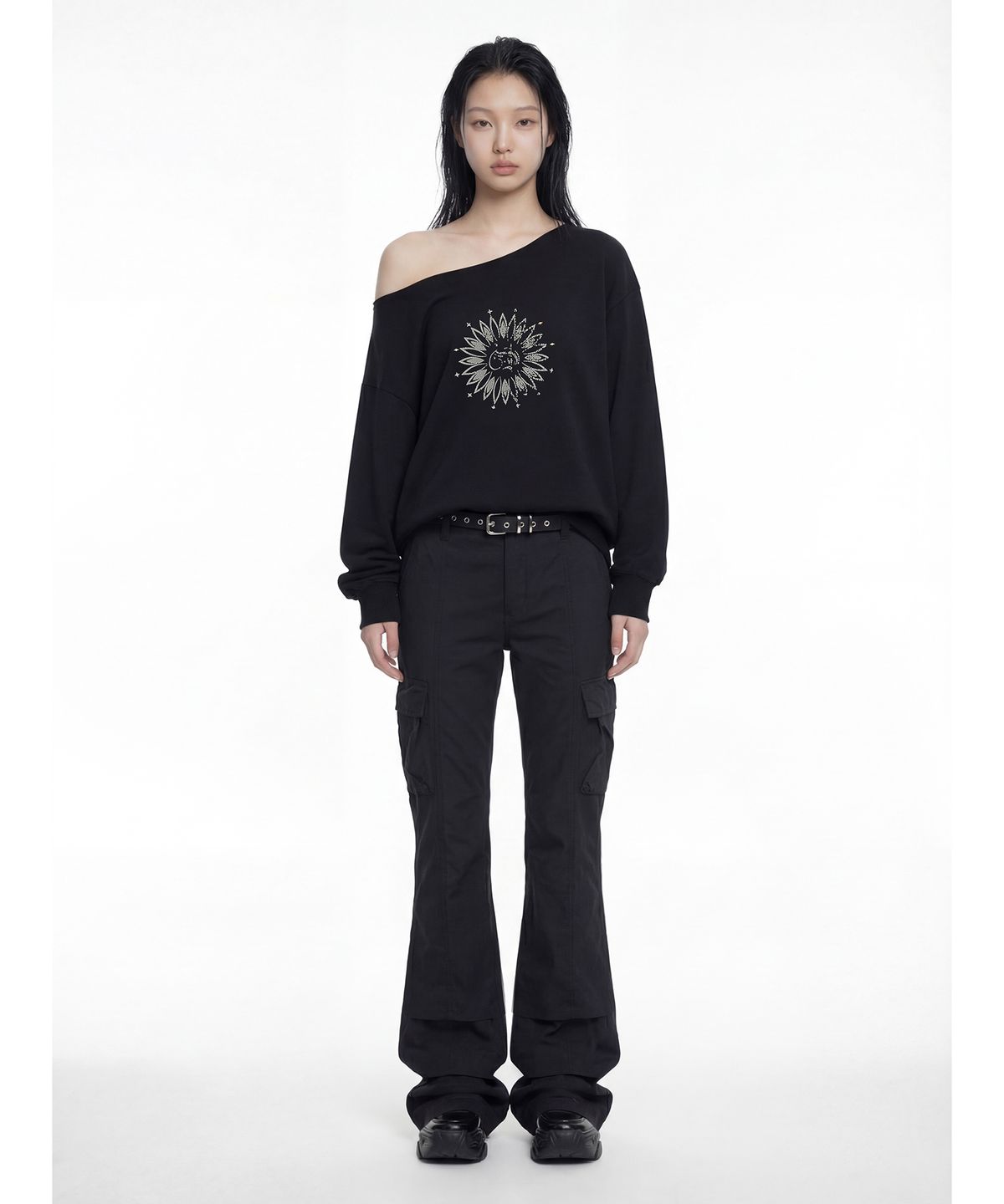데프가먼츠(DEFGARMENTS) FLARE CARGO PANTS [2COLOR]