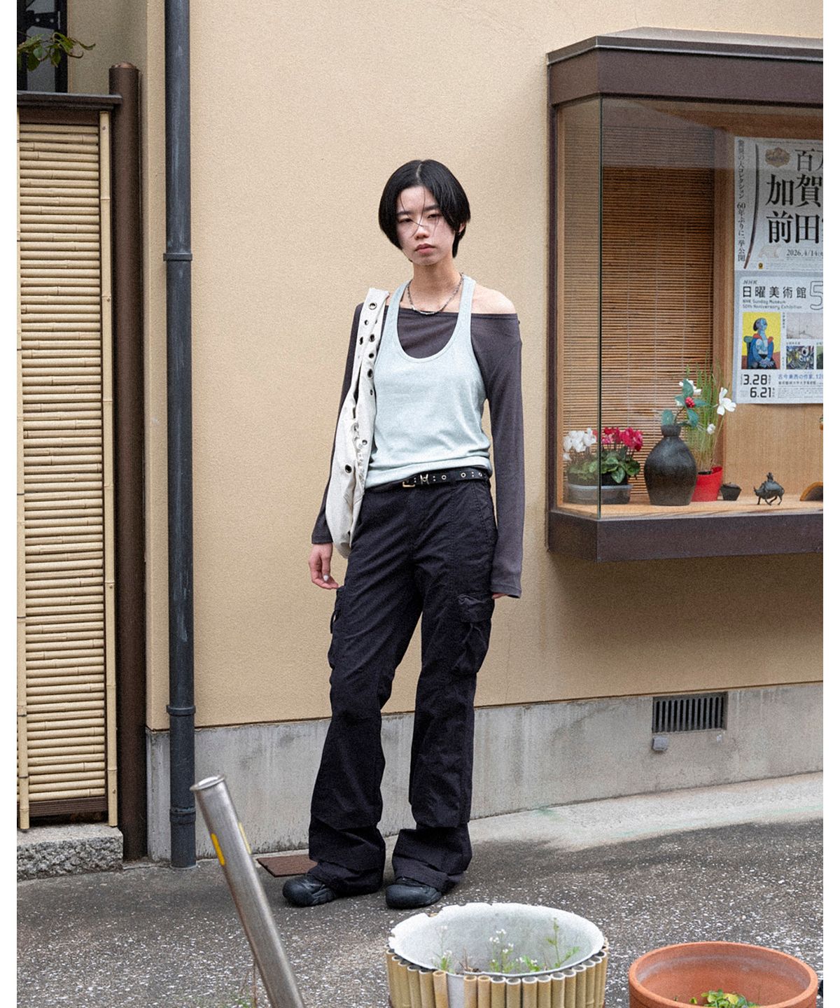 데프가먼츠(DEFGARMENTS) FLARE CARGO PANTS [2COLOR]