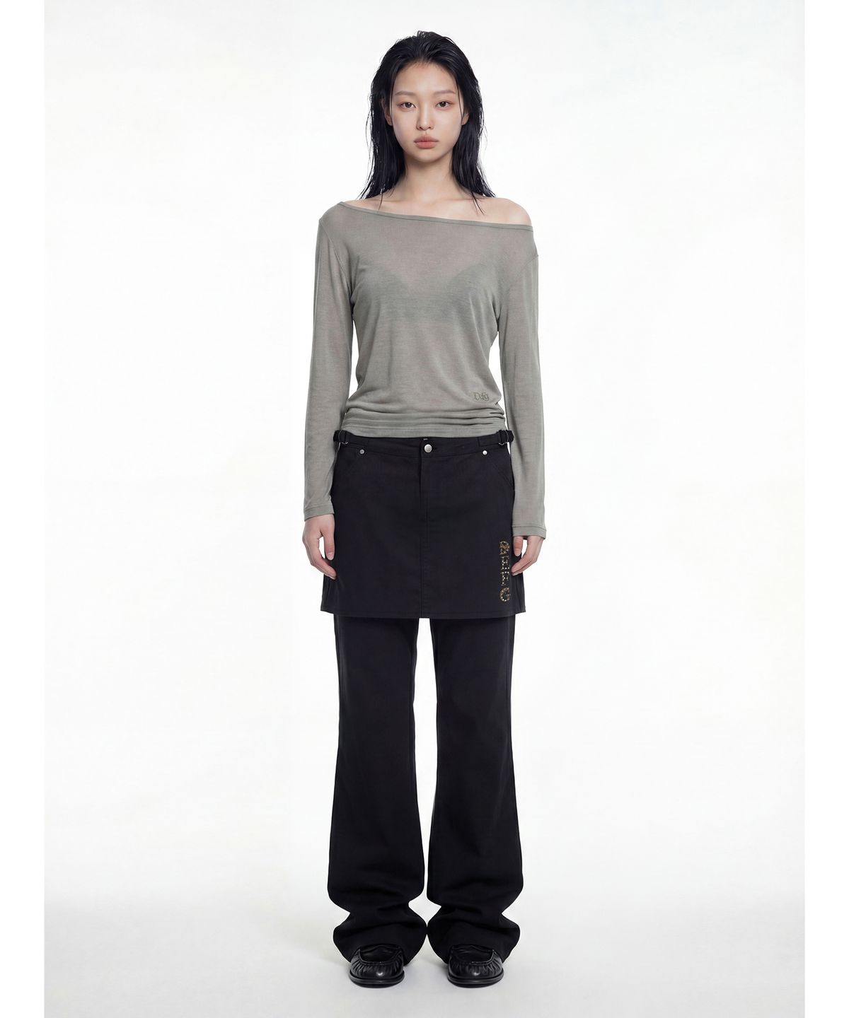 데프가먼츠(DEFGARMENTS) APRON PANTS [2COLOR]