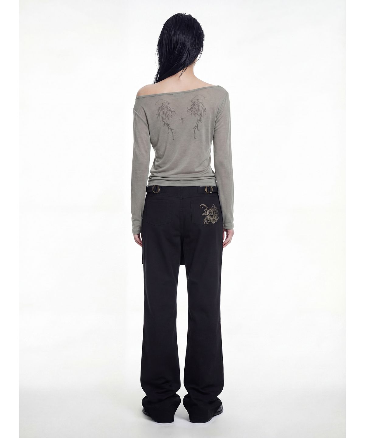 데프가먼츠(DEFGARMENTS) APRON PANTS [2COLOR]