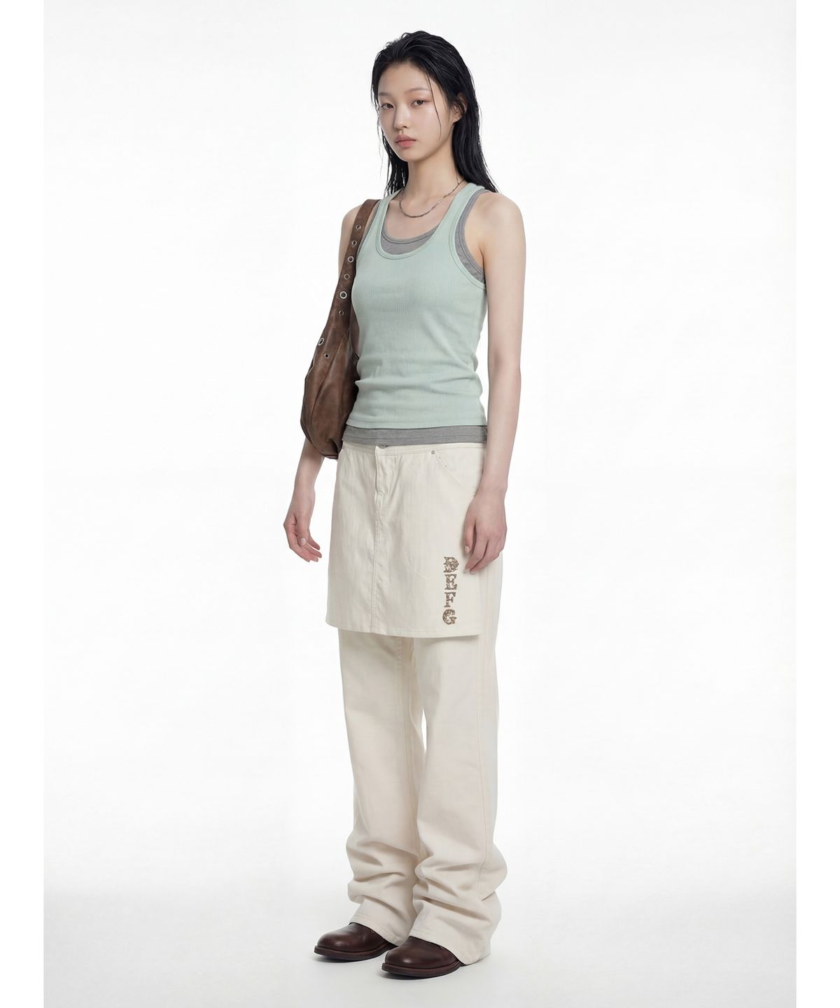 데프가먼츠(DEFGARMENTS) TATTOO SYMBOL SLEEVELESS [2COLOR]