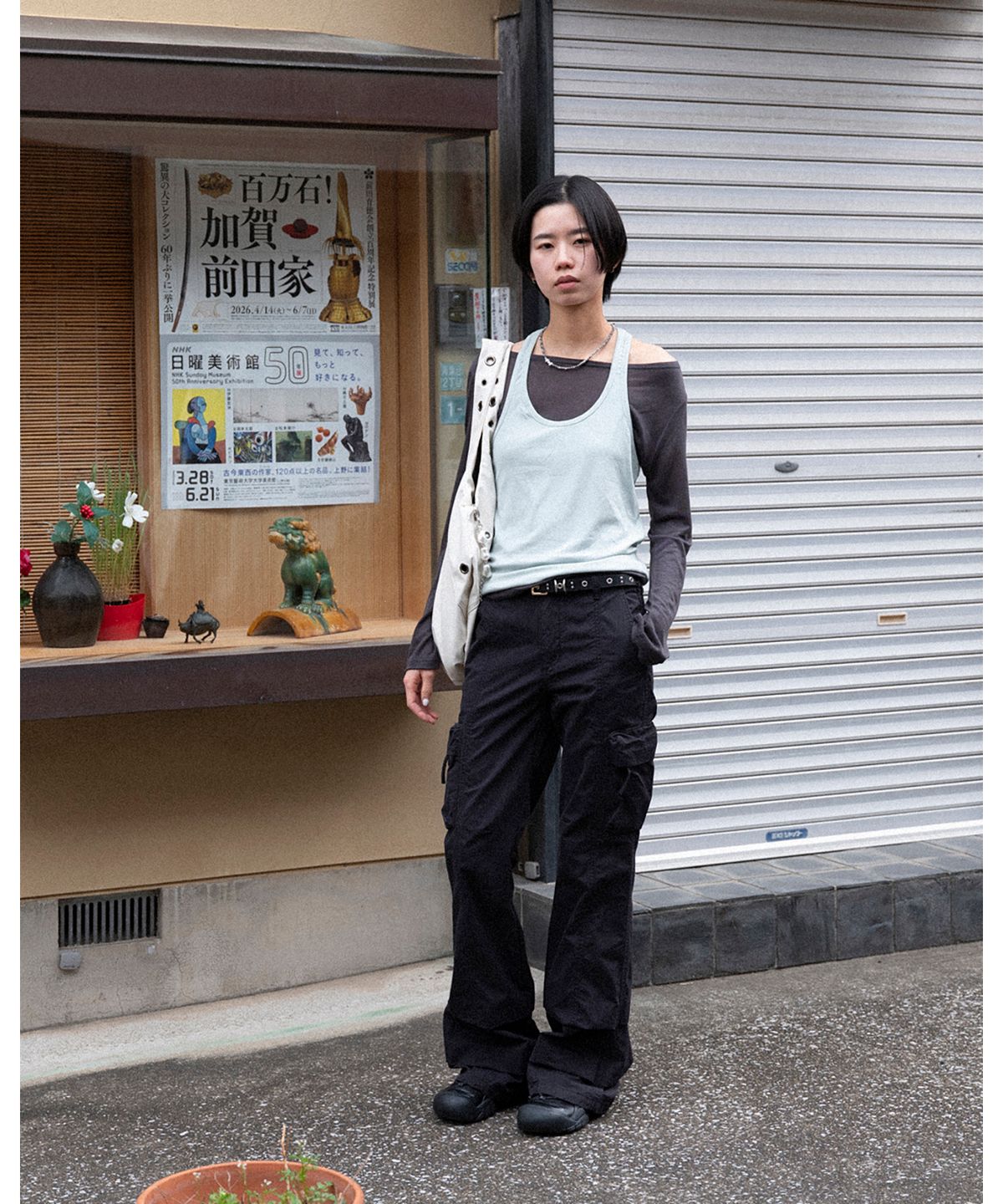 데프가먼츠(DEFGARMENTS) TATTOO SYMBOL SLEEVELESS [2COLOR]