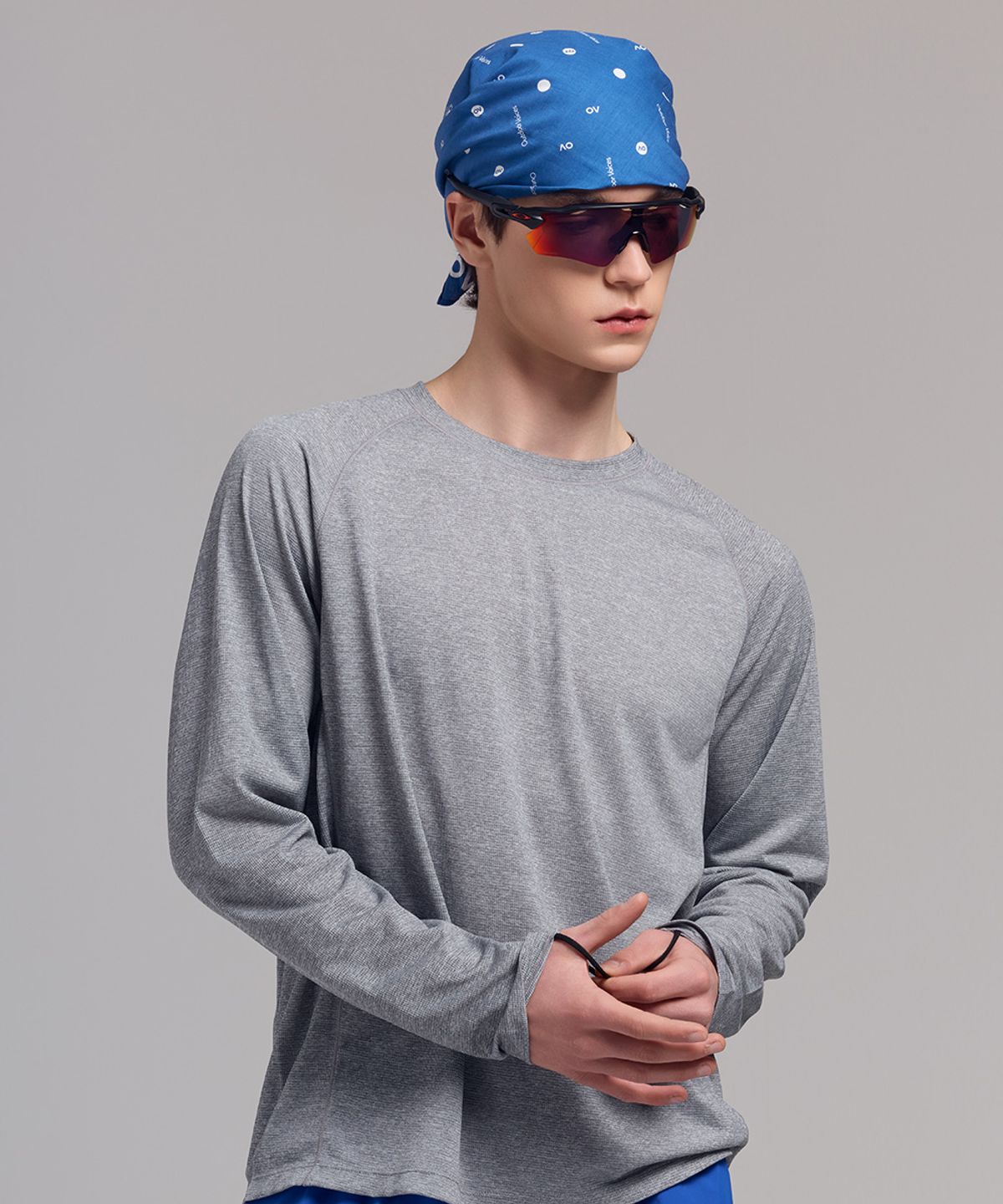 아웃도어 보이스(OUTDOOR VOICES) OV PAISLEY BANDANA (OV BLUE)