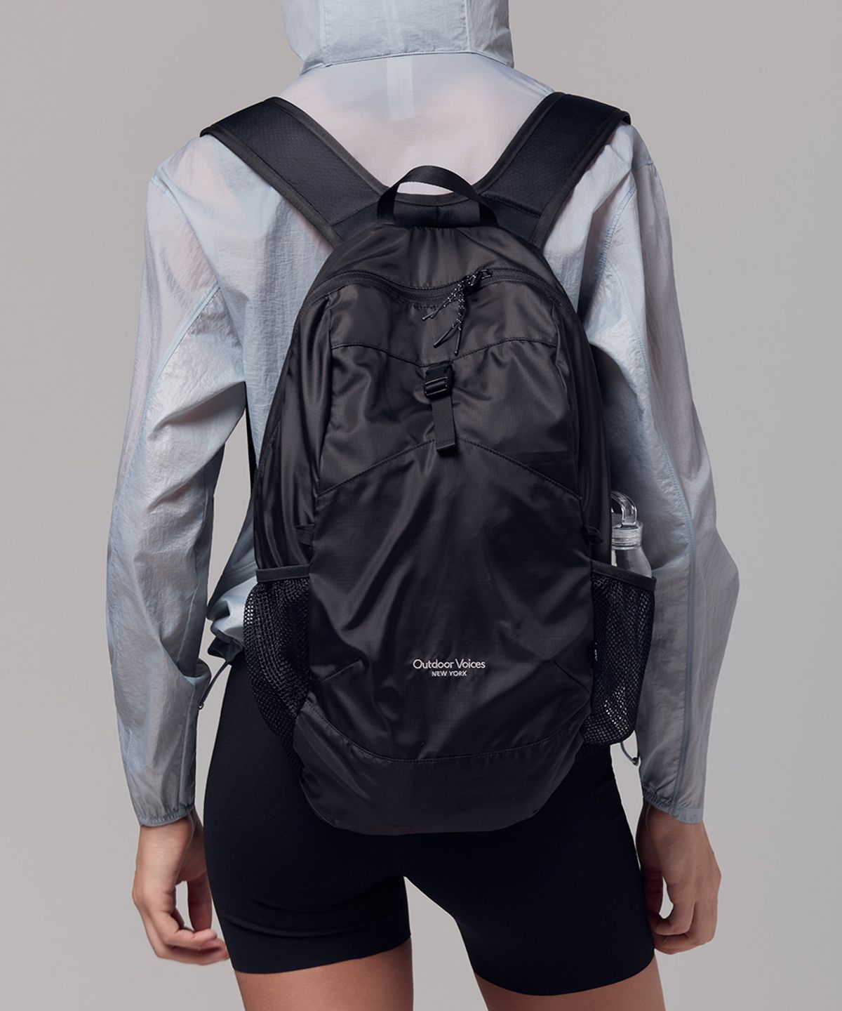 아웃도어 보이스(OUTDOOR VOICES) OV LIGHTWEIGHT BACKPACK (BLACK)