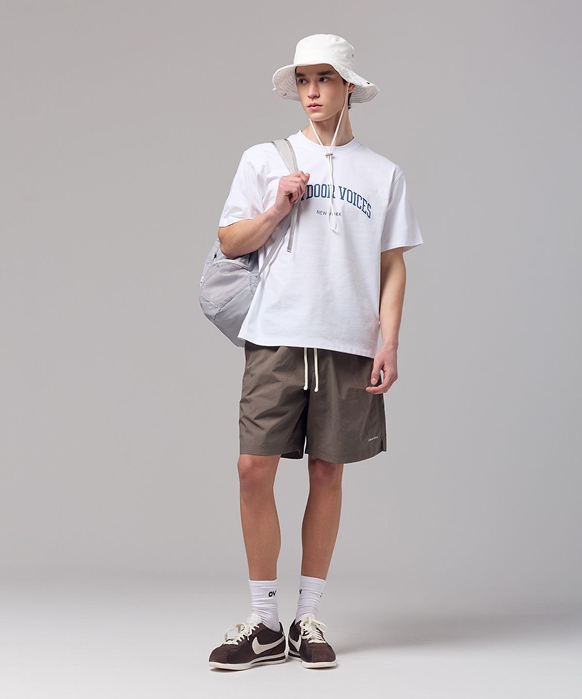 아웃도어 보이스(OUTDOOR VOICES) OV LIGHTWEIGHT BACKPACK (LIGHT GRAY)