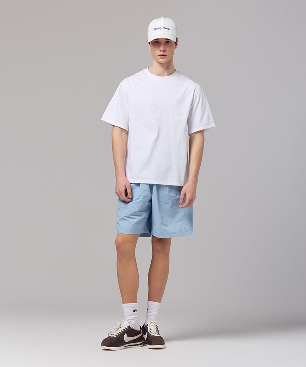 아웃도어 보이스(OUTDOOR VOICES) DOING THINGS WOVEN CAP (WHITE)