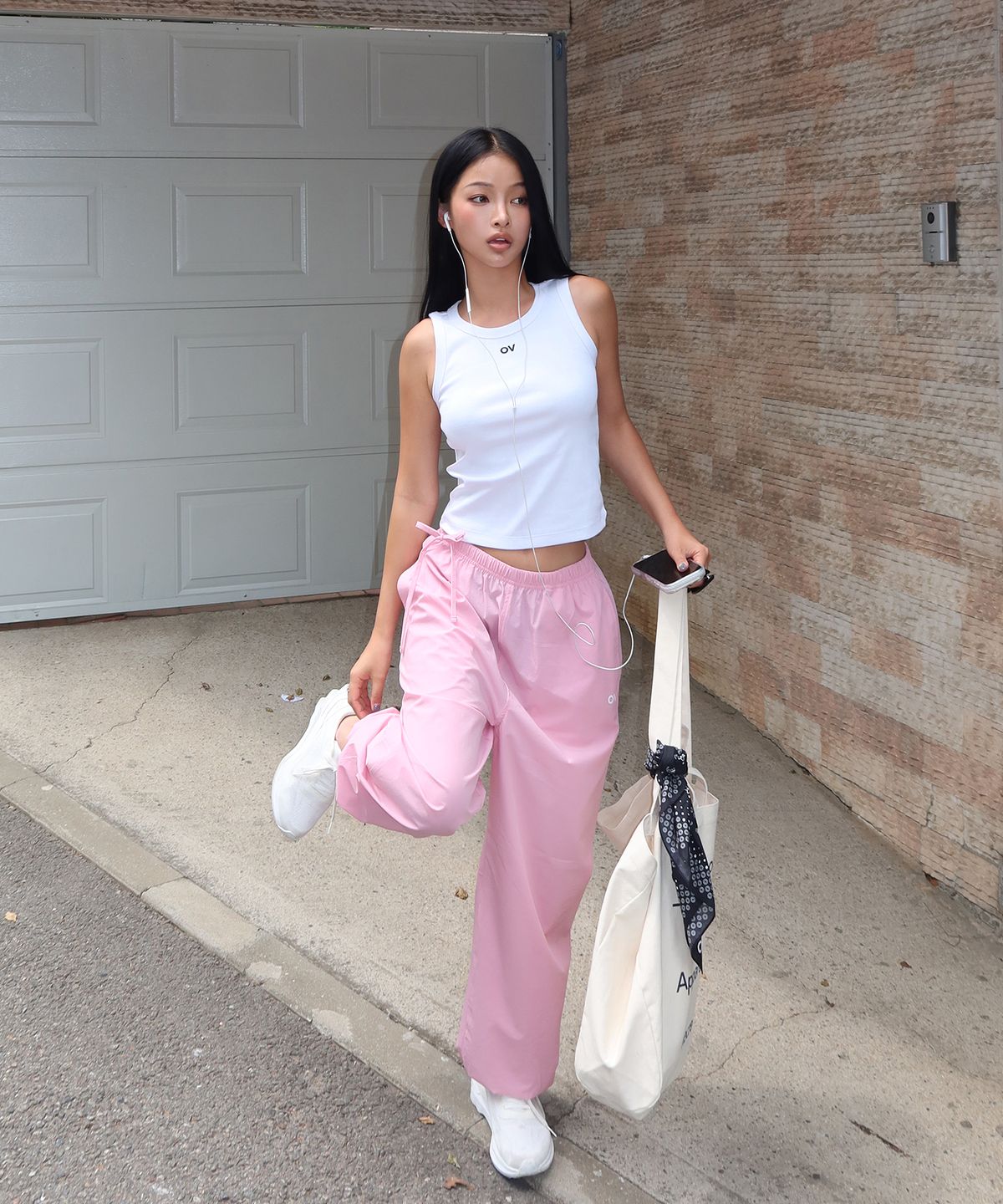 아웃도어 보이스(OUTDOOR VOICES) (W)STRETCH JOGGER PANTS (PINK)