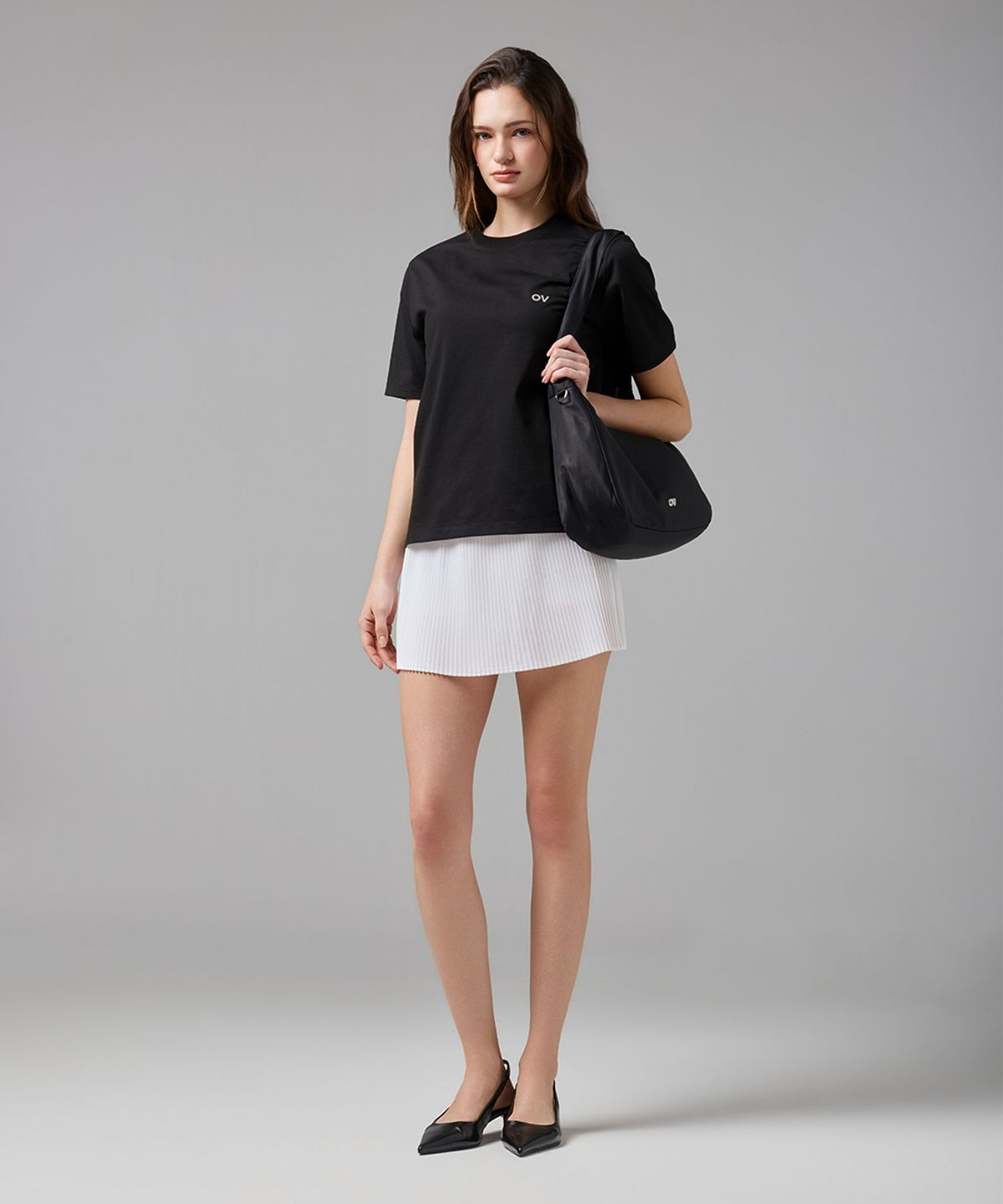 아웃도어 보이스(OUTDOOR VOICES) (W)TENNIS PLEAT SKORT (WHITE)