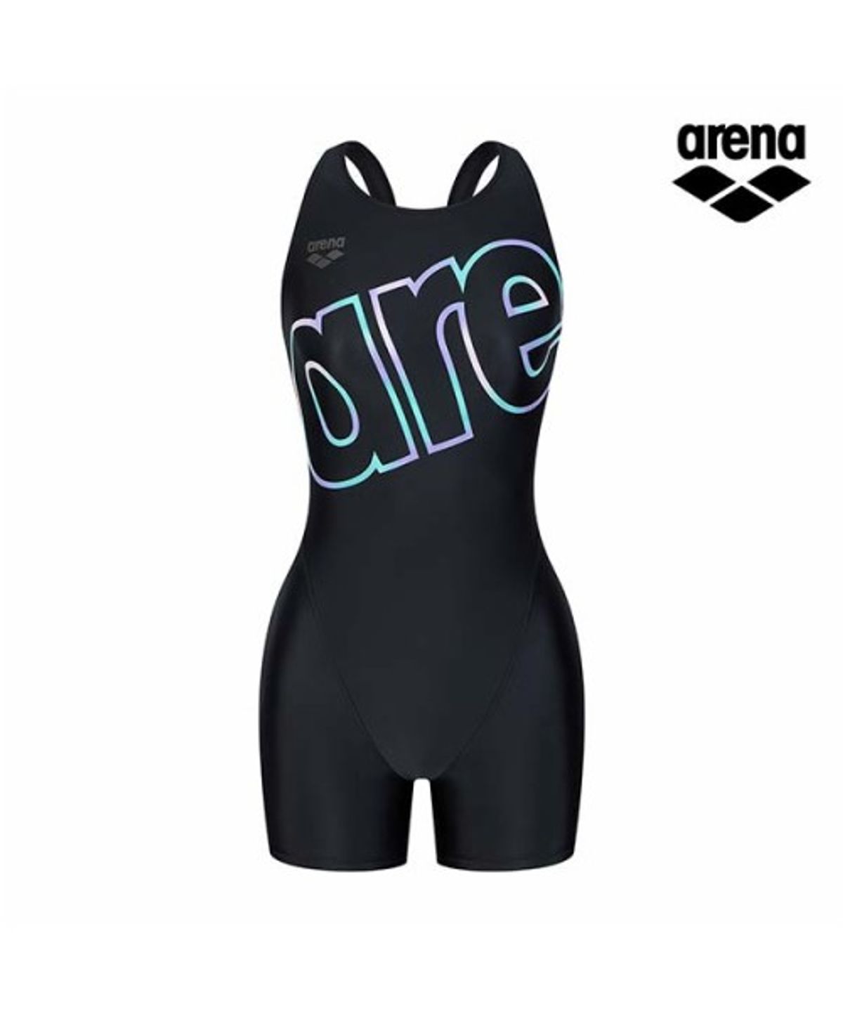 아레나(ARENA) 오로라엣지 여성 3부 반신 레이서백 A6BL1LH07BLK