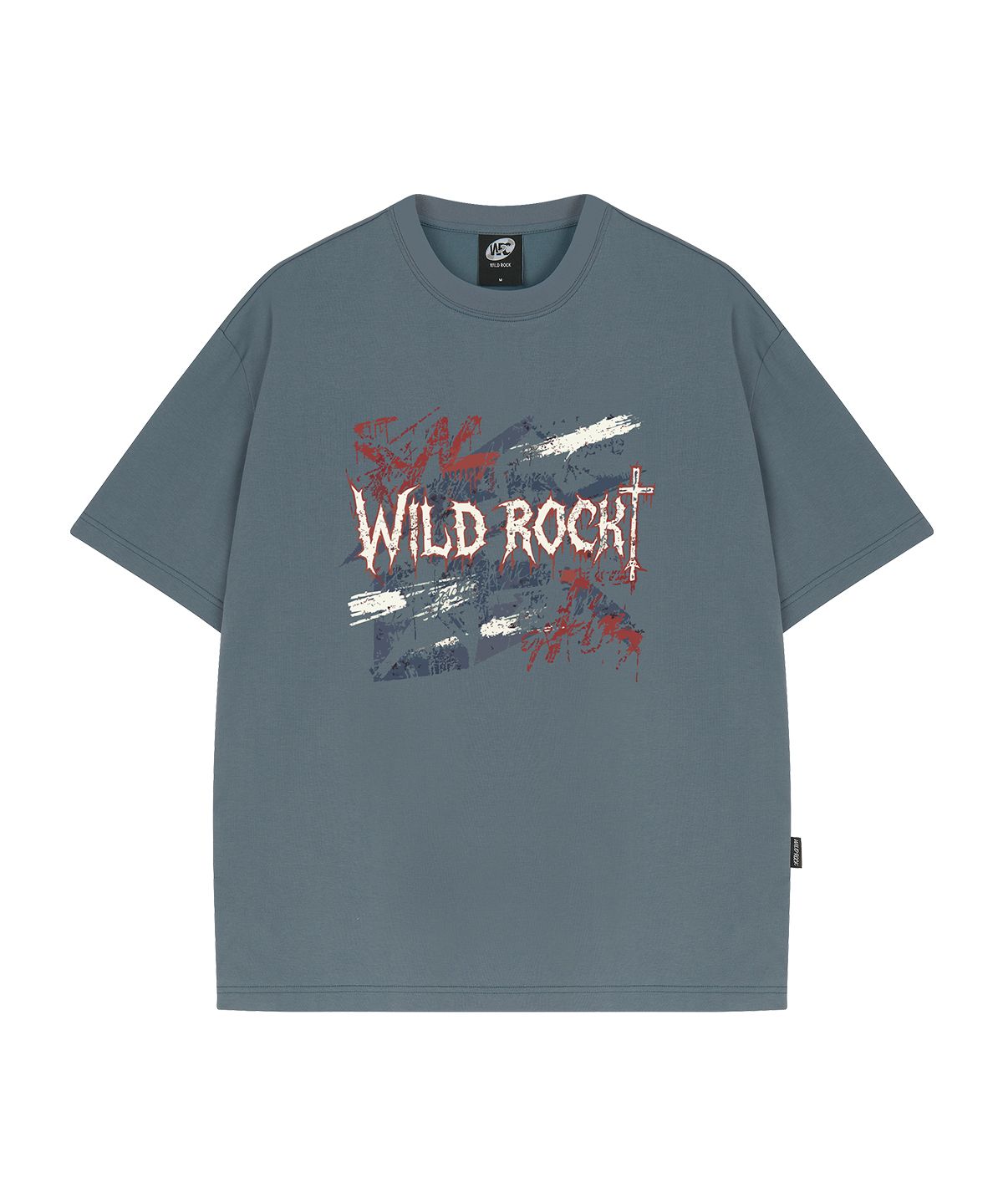 와일드락(WILDROCK) Wild Jack  쿨코튼 오버핏 반팔 티셔츠