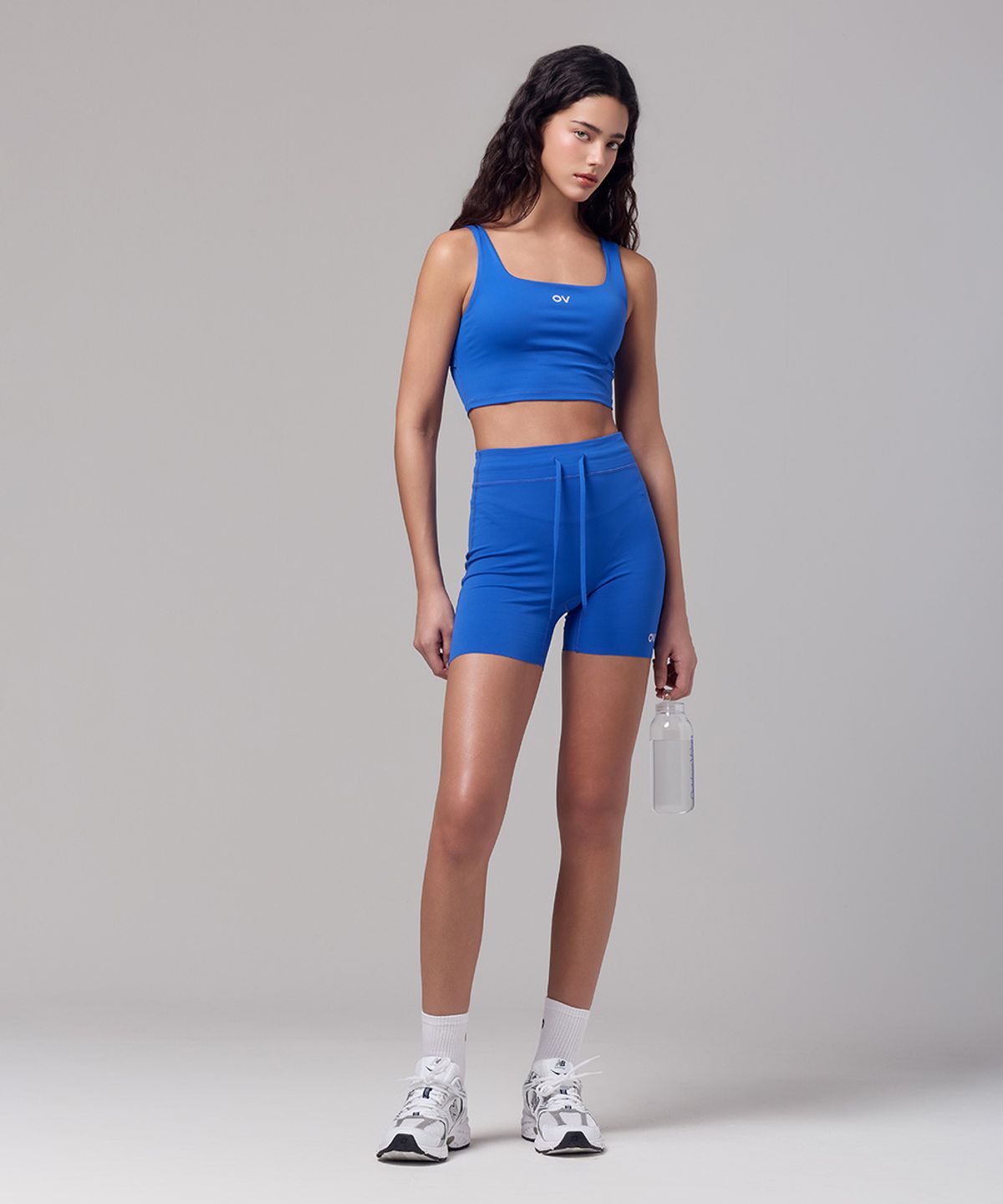 아웃도어 보이스(OUTDOOR VOICES) (W)Technol-OV™ 5 COMFY FLEX LEGGINGS SHORTS (OV BLUE)