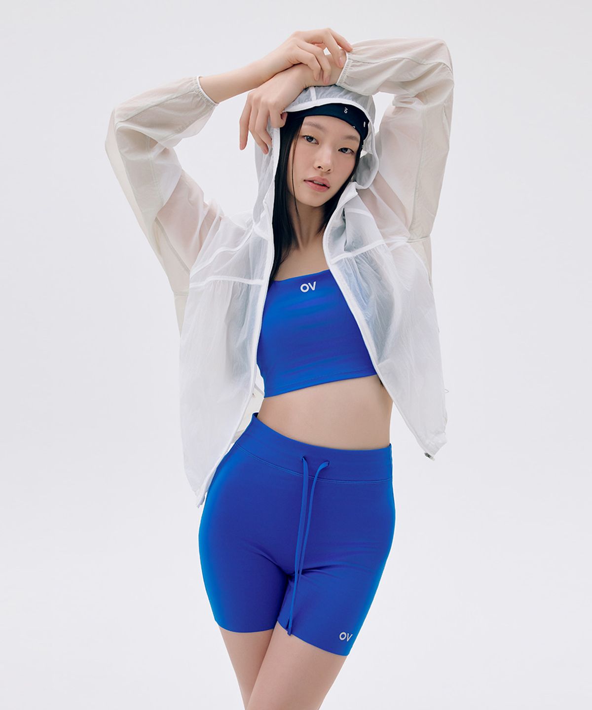 아웃도어 보이스(OUTDOOR VOICES) (W)Technol-OV™ 5 COMFY FLEX LEGGINGS SHORTS (OV BLUE)