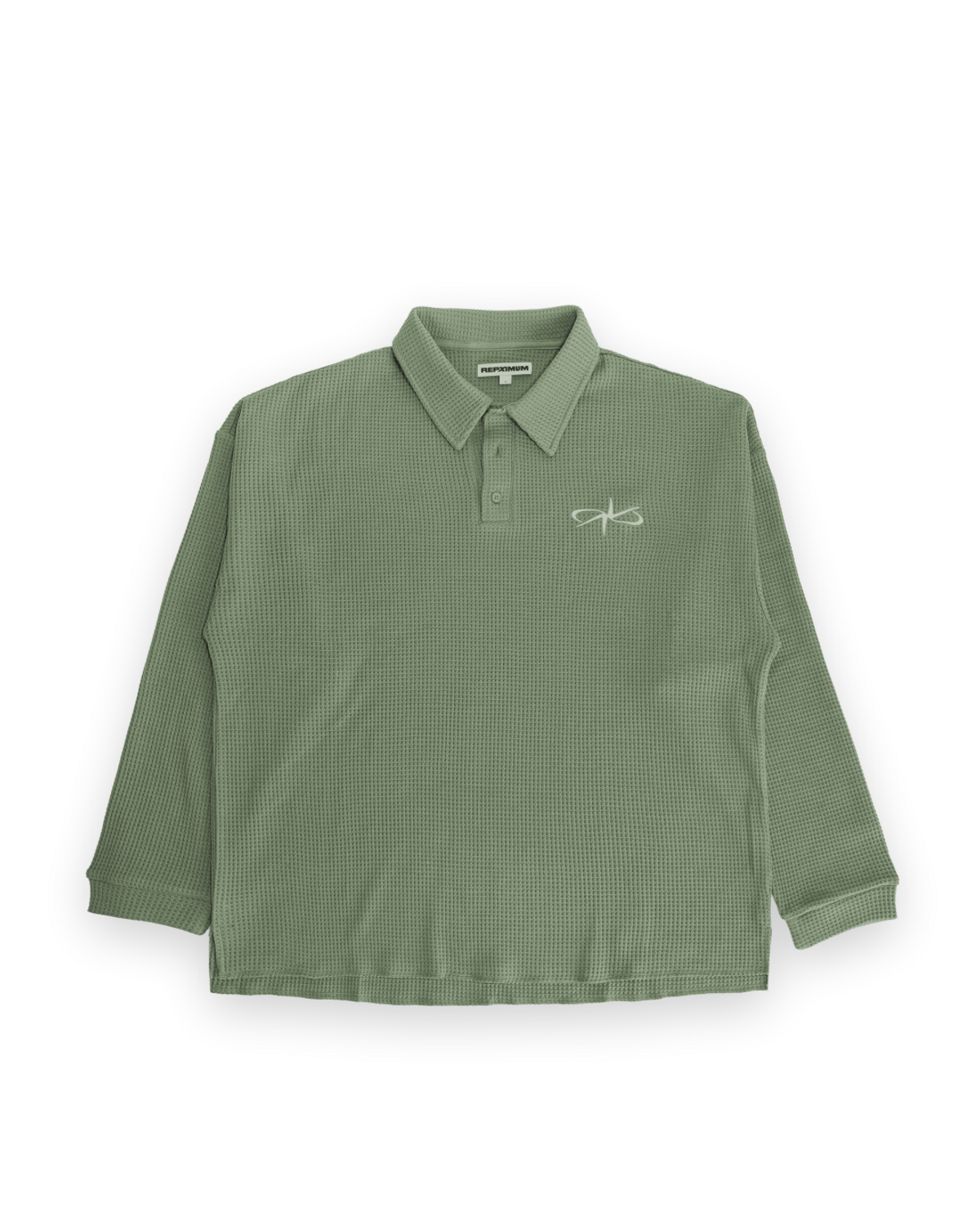 렙시멈(REPXIMUM) 고밀도 와플 릴렉스핏 피케셔츠 (4Colors)