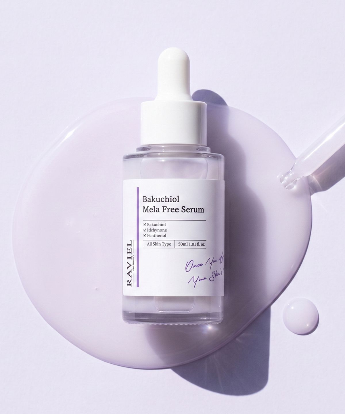 라비엘(RAVIEL) [2EA] 바쿠치올 탄력 미백 저자극 리프팅 멜라프리 세럼 30ml