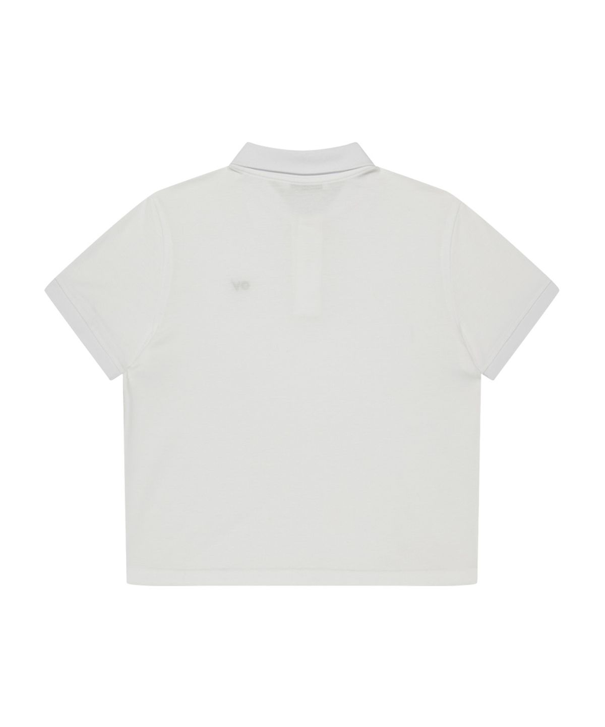 아웃도어 보이스(OUTDOOR VOICES) (W)OV LOGO PK COLLAR TEE (WHITE)