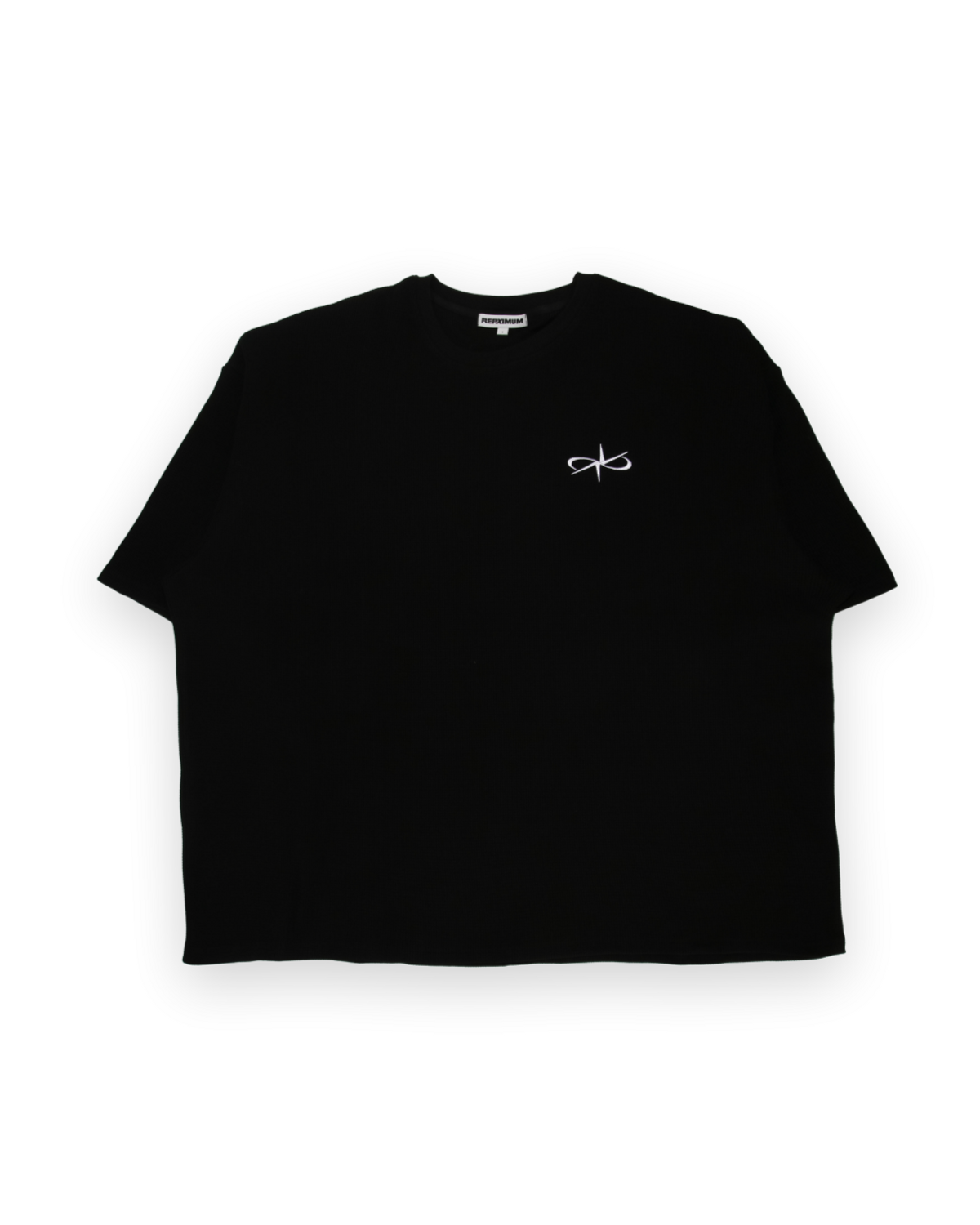 렙시멈(REPXIMUM) 고밀도 와플 자이언트 핏 티셔츠 (4Colors)