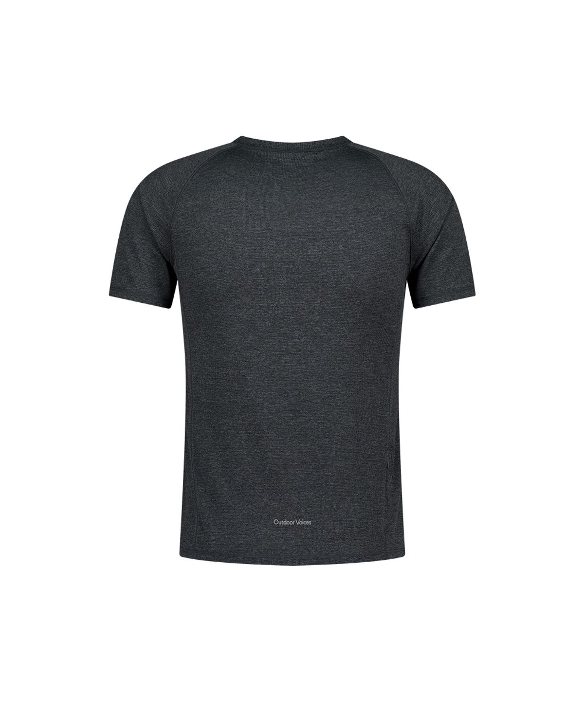 아웃도어 보이스(OUTDOOR VOICES) Technol-OV™ AIR FLEX TEE (HEATHER BLACK)