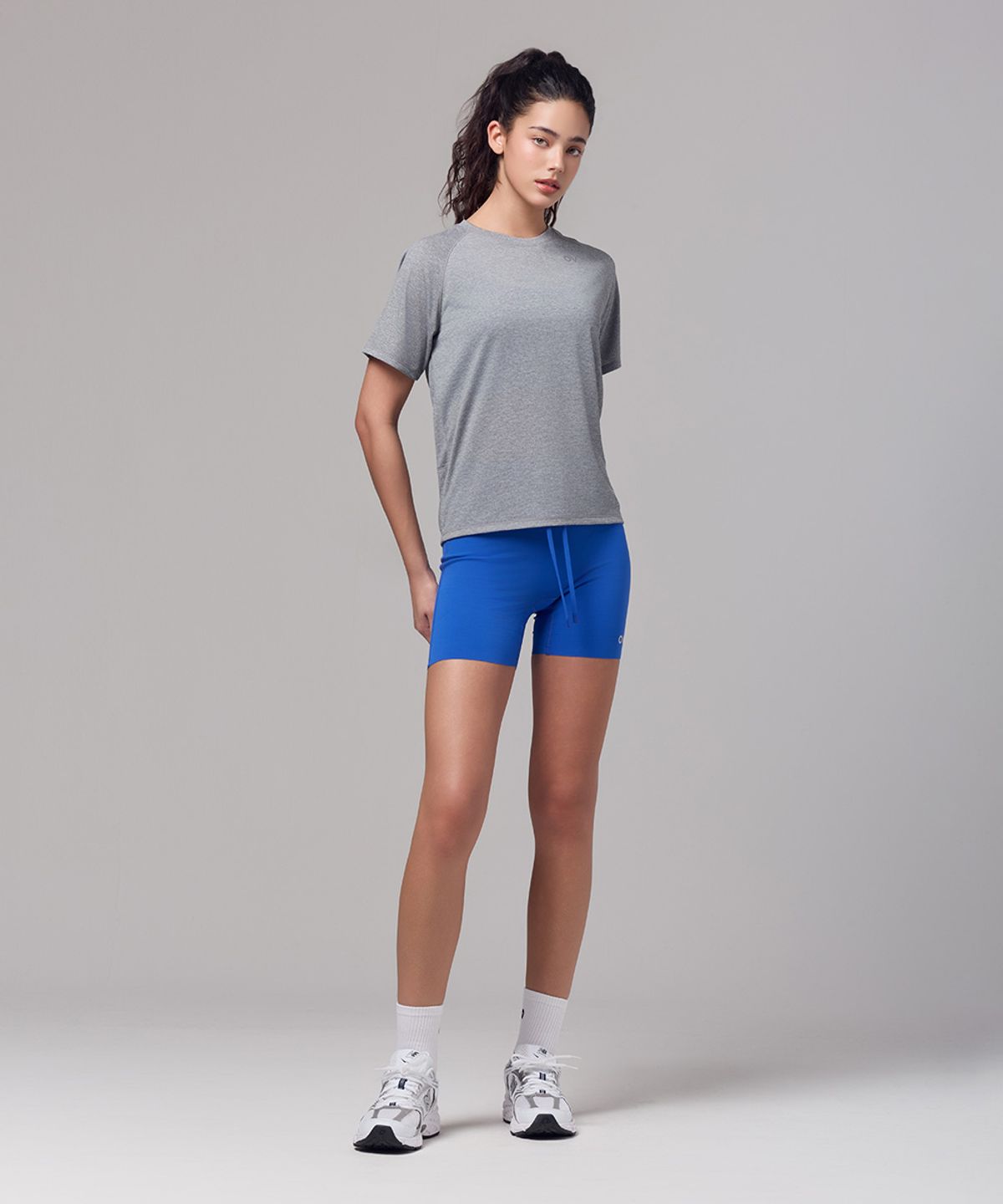 아웃도어 보이스(OUTDOOR VOICES) Technol-OV™ AIR FLEX TEE (HEATHER GRAY)