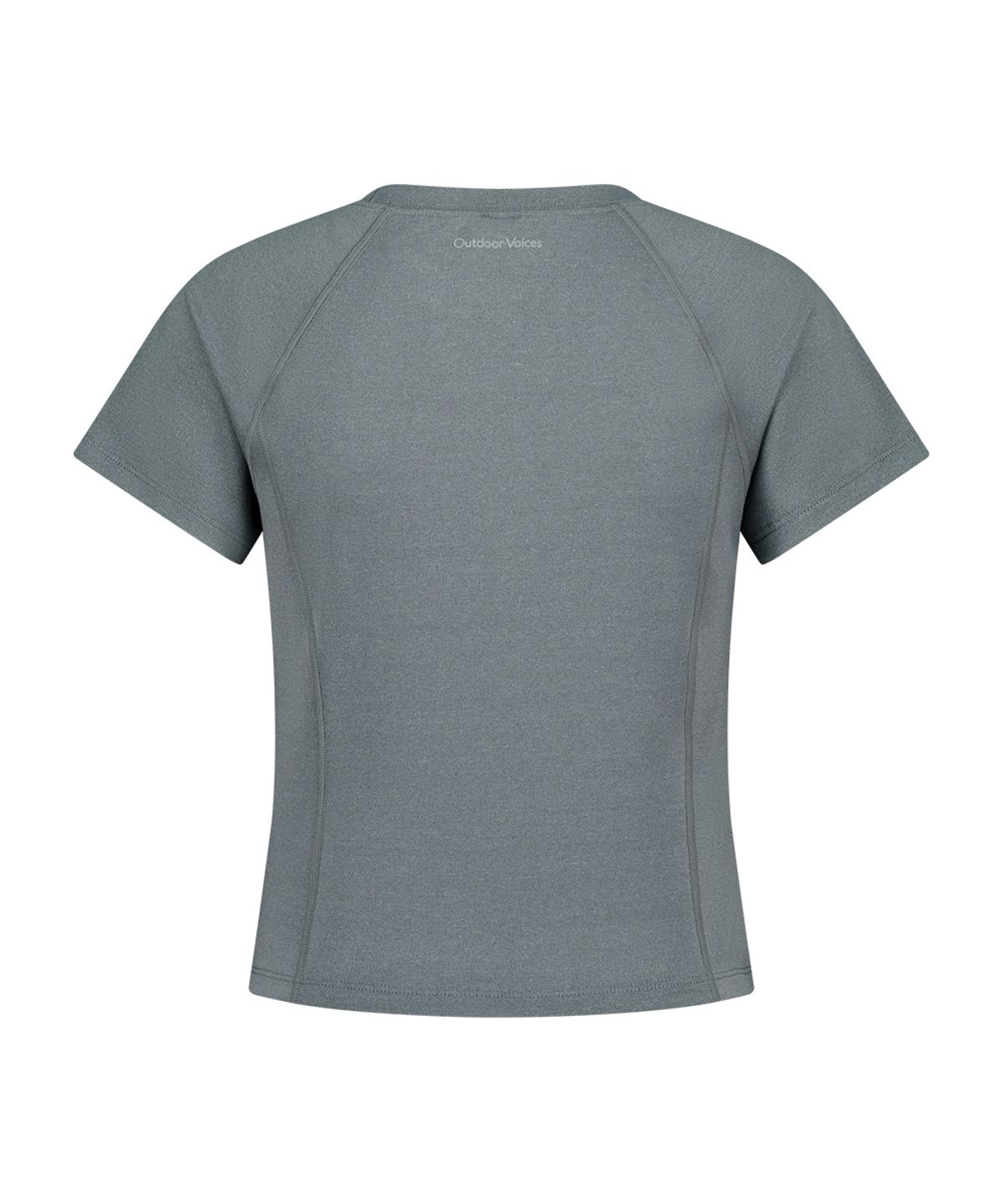 아웃도어 보이스(OUTDOOR VOICES) (W)Technol-OV™ DRY FLEX SLIM TEE (CHARCOAL)