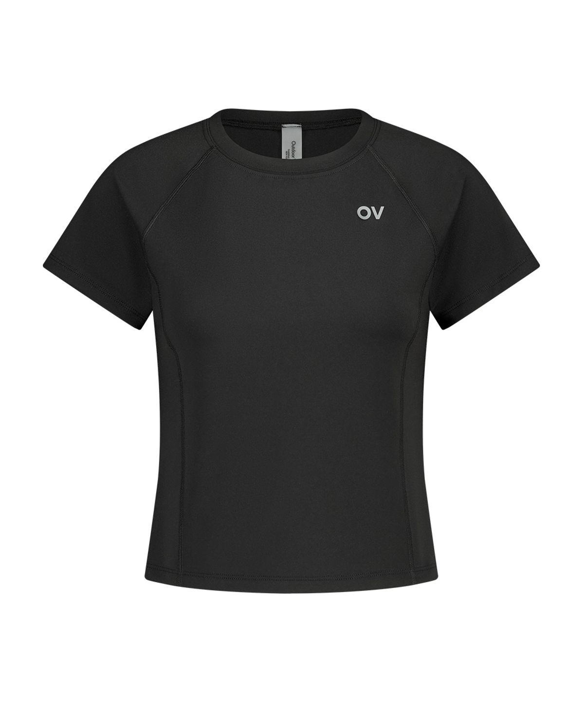아웃도어 보이스(OUTDOOR VOICES) (W)Technol-OV™ DRY FLEX SLIM TEE (BLACK)
