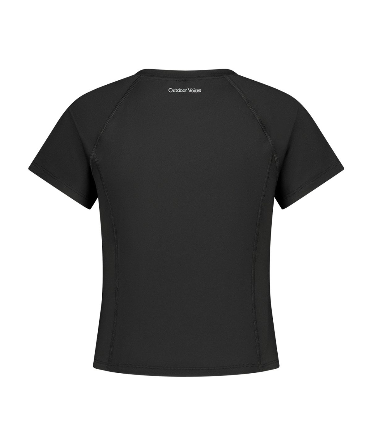 아웃도어 보이스(OUTDOOR VOICES) (W)Technol-OV™ DRY FLEX SLIM TEE (BLACK)