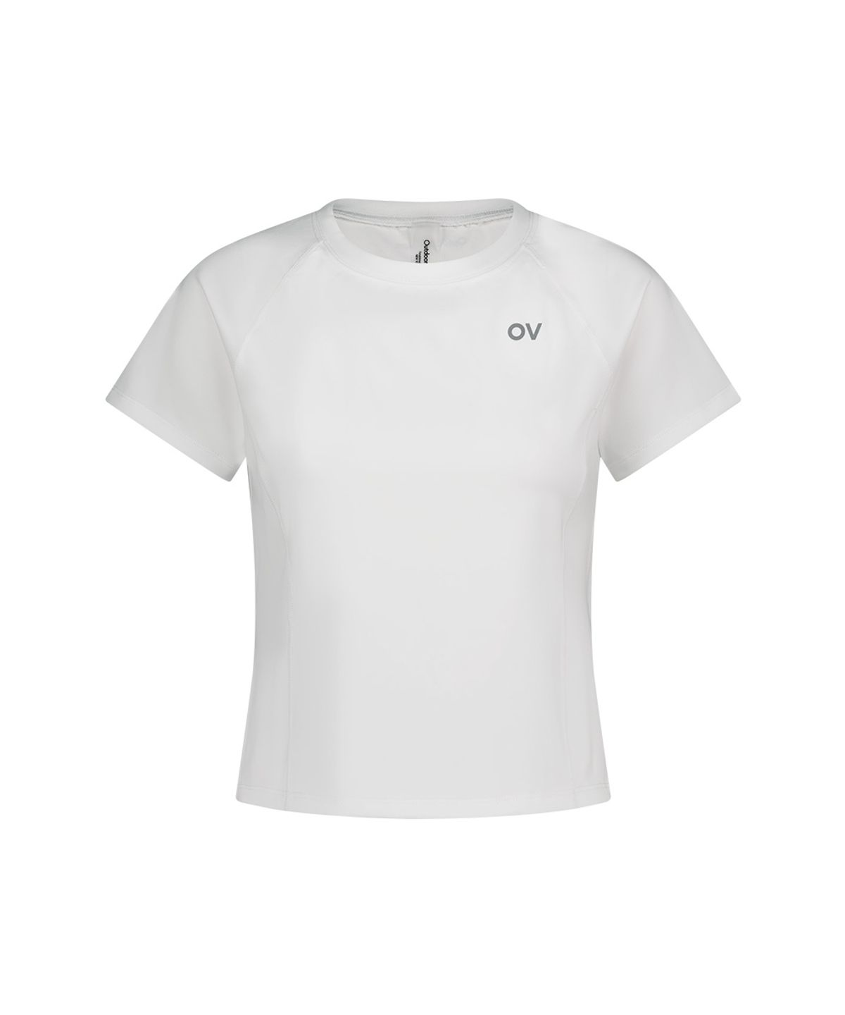아웃도어 보이스(OUTDOOR VOICES) (W)Technol-OV™ DRY FLEX SLIM TEE (WHITE)