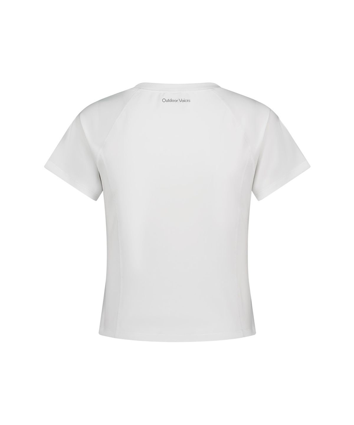 아웃도어 보이스(OUTDOOR VOICES) (W)Technol-OV™ DRY FLEX SLIM TEE (WHITE)