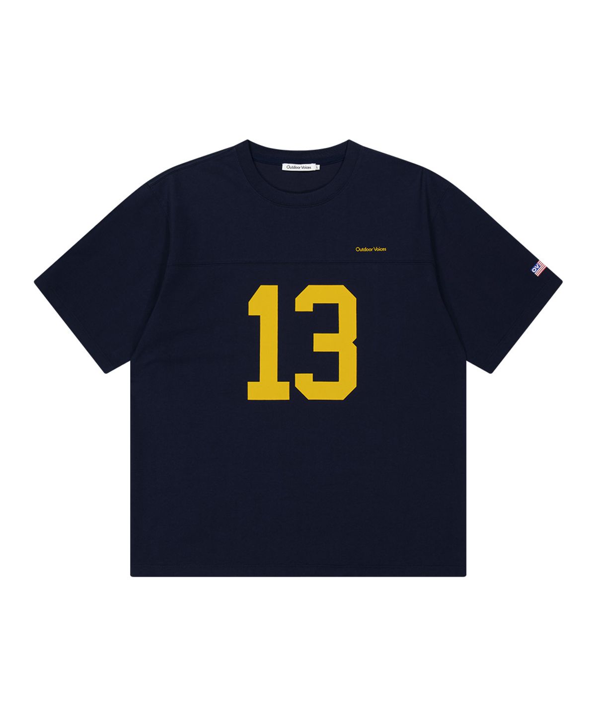 아웃도어 보이스(OUTDOOR VOICES) AirCorePro™ FOOTBALL TEE (NAVY)