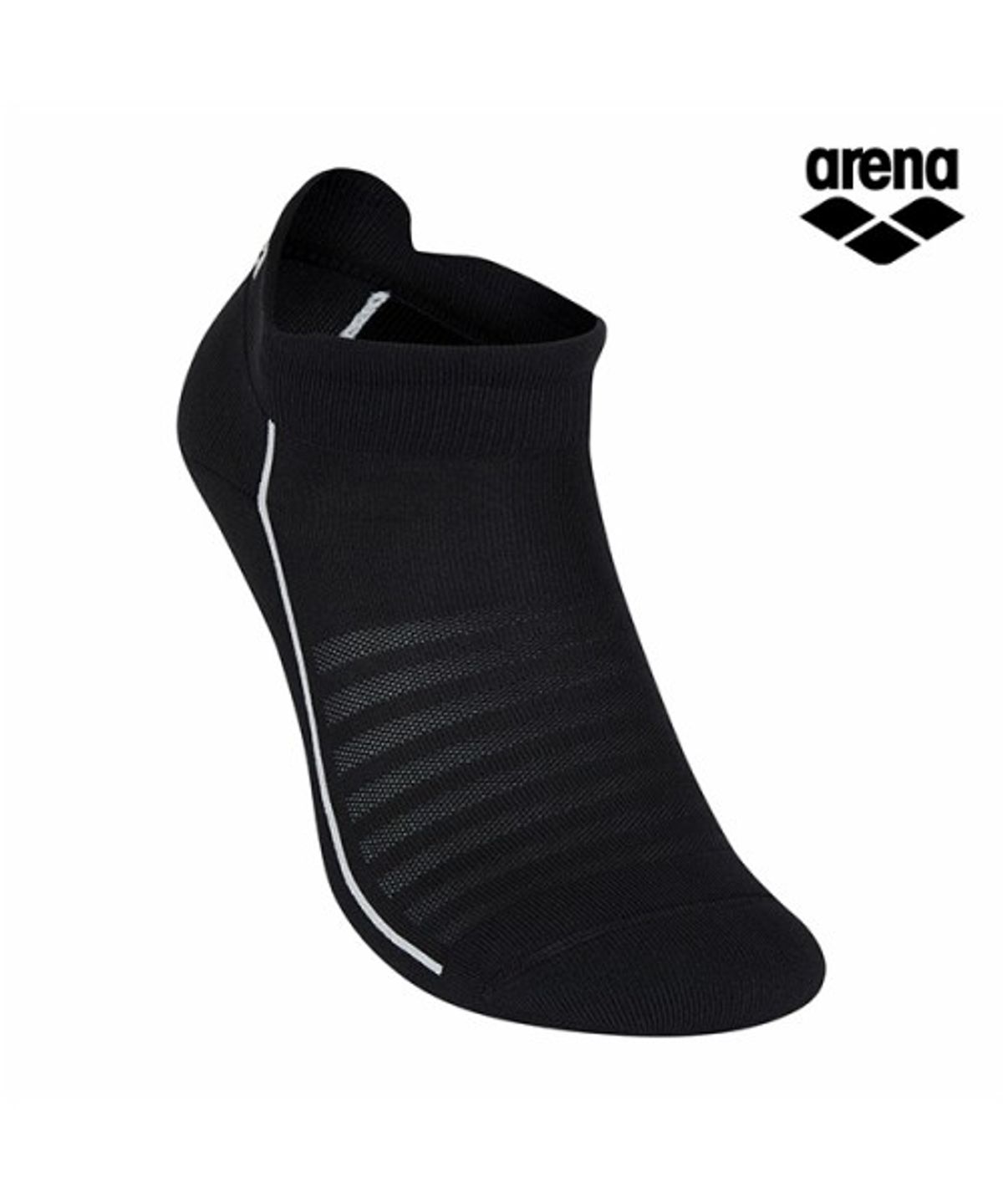 아레나(ARENA) 스포츠 라이트 스니커즈 양말 A6AC1AO02BLK