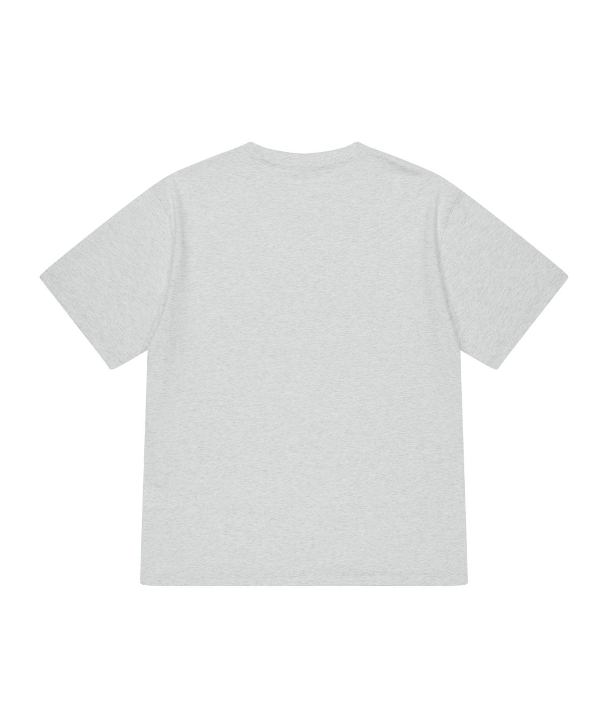 아웃도어 보이스(OUTDOOR VOICES) AirCorePro™ NY ARCH LOGO TEE (LIGHT HEATHER GRAY)