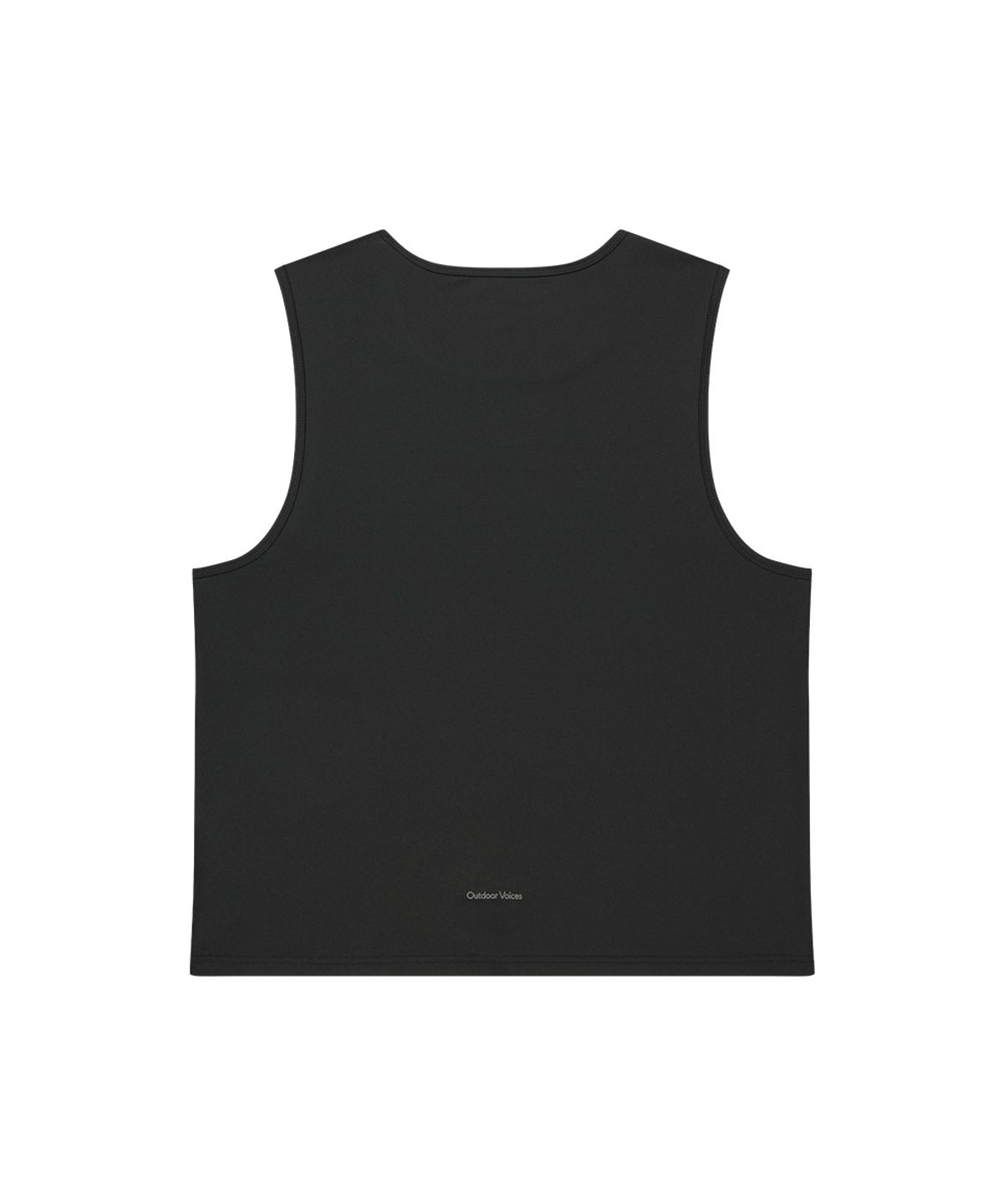 아웃도어 보이스(OUTDOOR VOICES) Technol-OV™ OV LOGO SLEEVELESS TEE (BLACK)