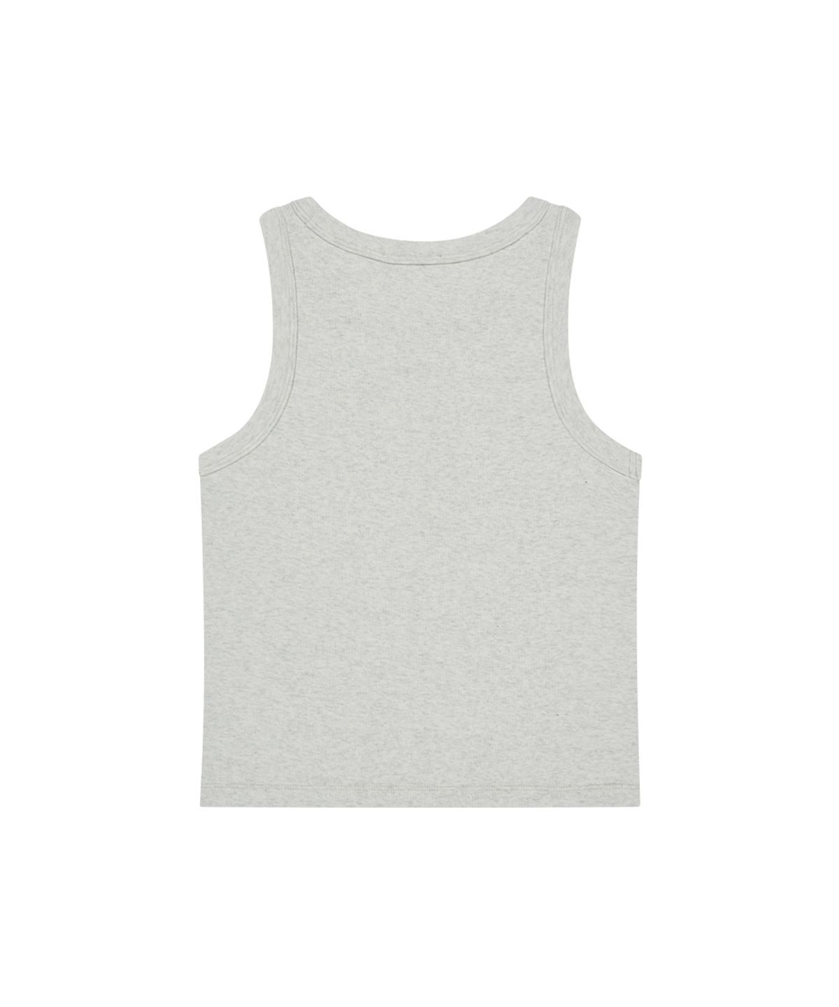 아웃도어 보이스(OUTDOOR VOICES) (W)OV CENTRAL LOGO SLEEVELESS (LIGHT HEATHER GRAY)