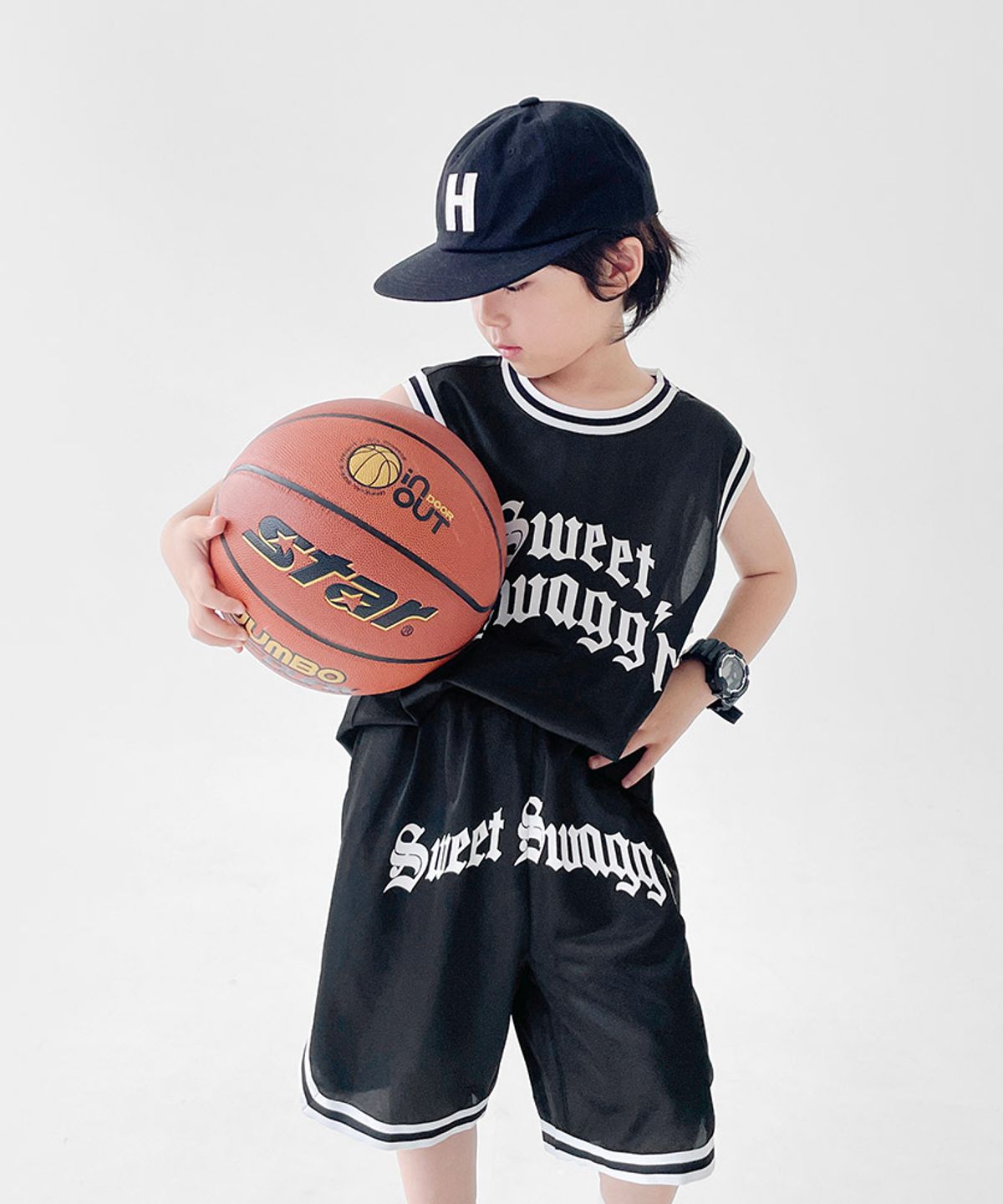 베리클로젯(BERRYCLOSET) 스윗 크롬 져지 상하세트