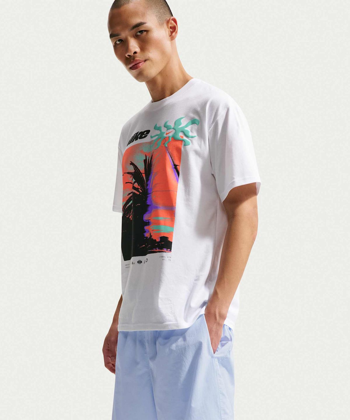나이키(NIKE) 스포츠웨어 클럽 스포츠 쇼츠 M - 하이드로젠 블루:화이트 / IF0845-407