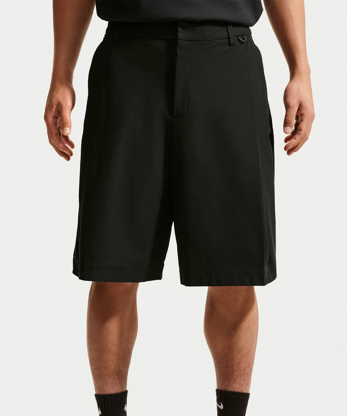 나이키(NIKE) 24.7 퍼펙트스트레치 드라이 핏 UV 8인치 쇼츠 M - 블랙:다크 스모크 그레이 / IF2775-010