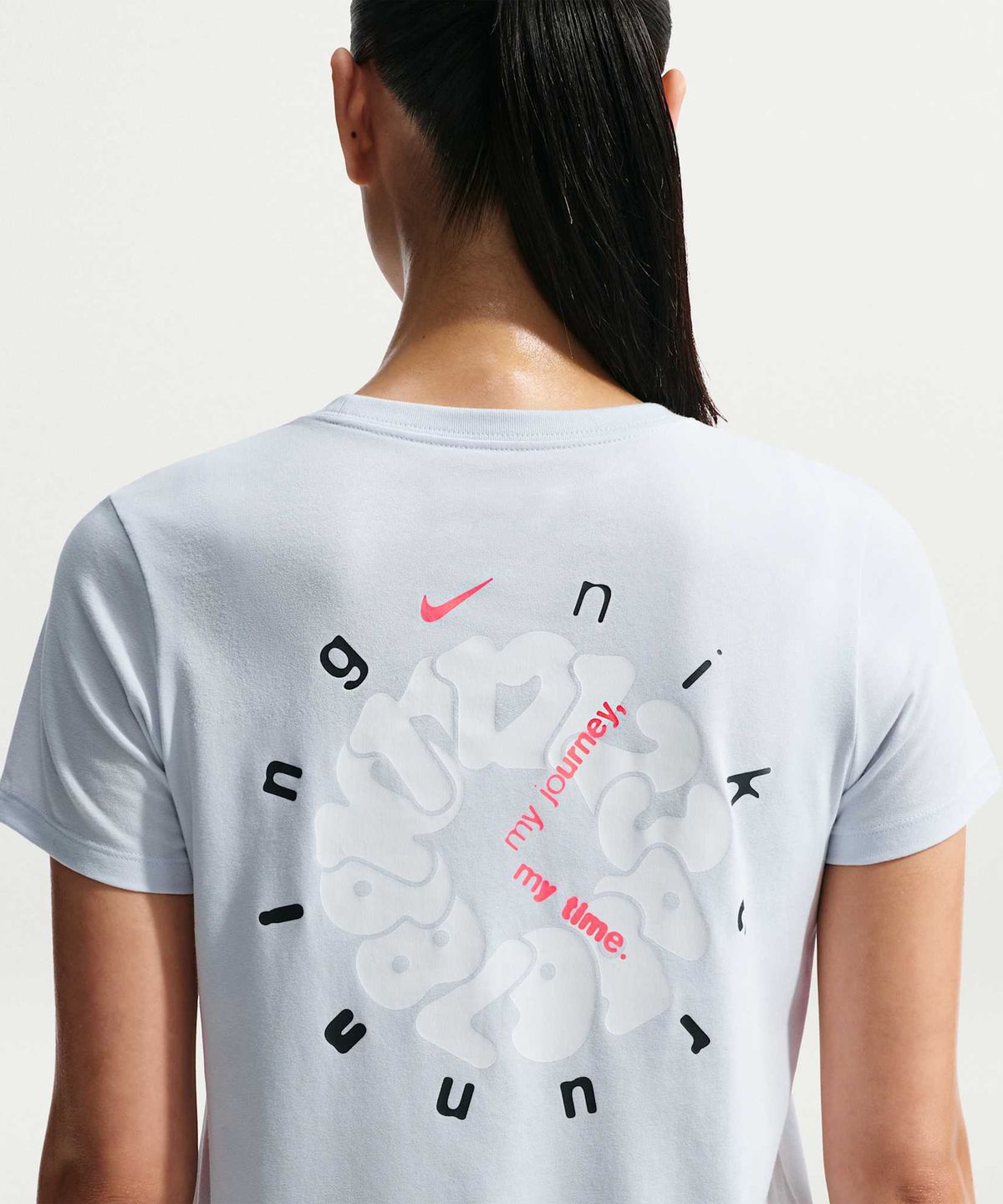 나이키(NIKE) 드라이 핏 러닝 티셔츠 W - 퓨어 플래티넘 / IR6467-043