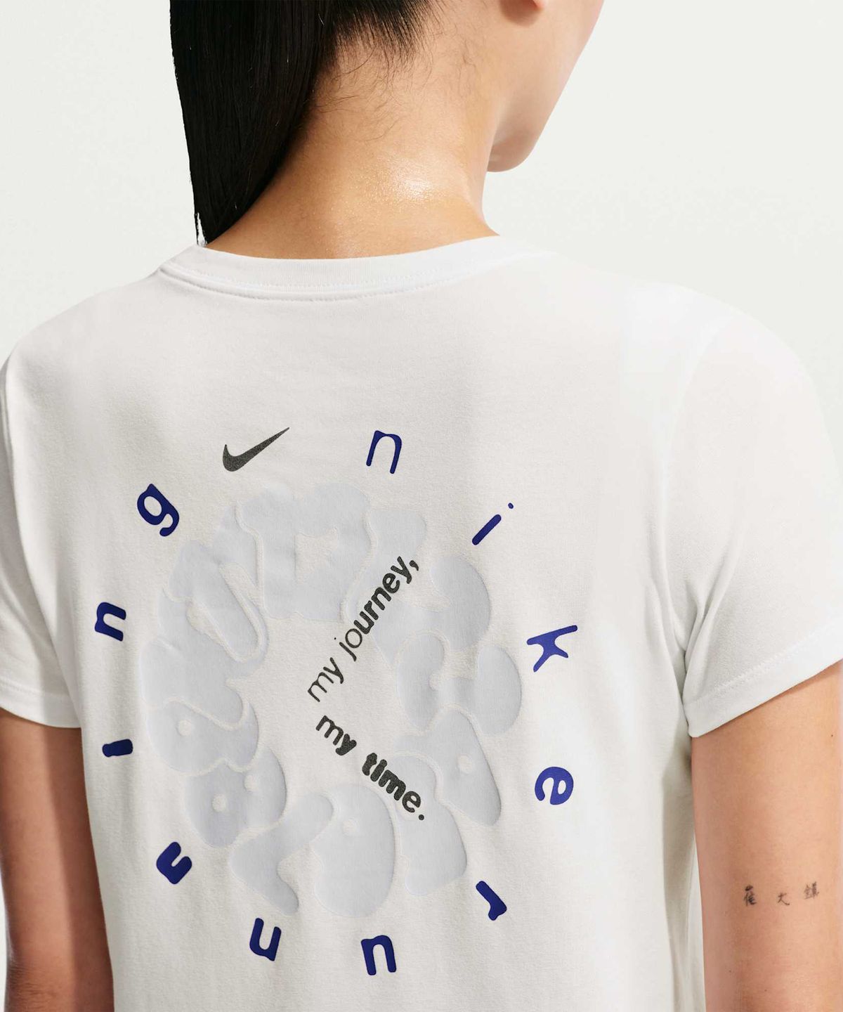 나이키(NIKE) 드라이 핏 러닝 티셔츠 W - 서밋 화이트 / IR6467-121