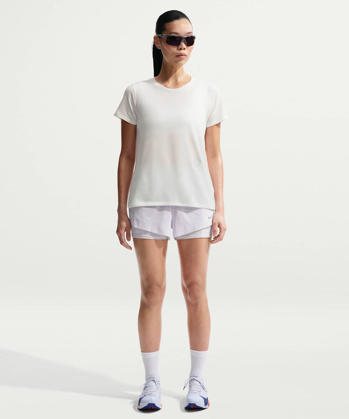 나이키(NIKE) 드라이 핏 러닝 티셔츠 W - 서밋 화이트 / IR6467-121