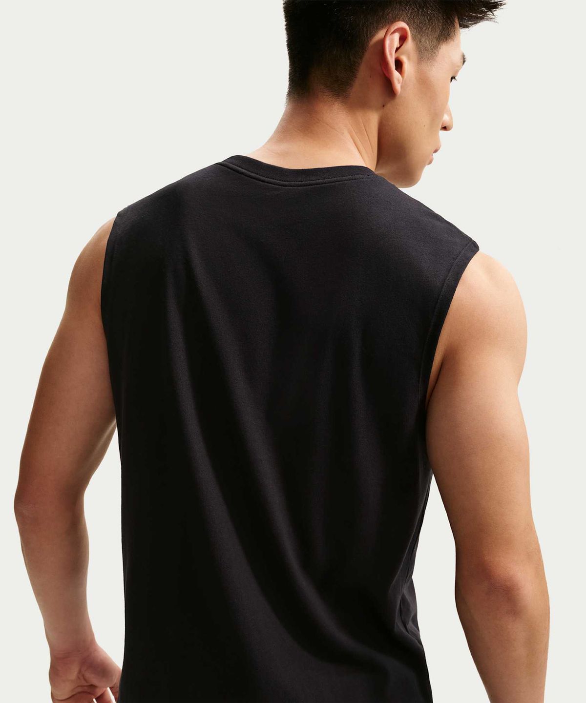 나이키(NIKE) 프로 민소매 트레이닝 탑 M - 블랙:화이트 / IM4900-010