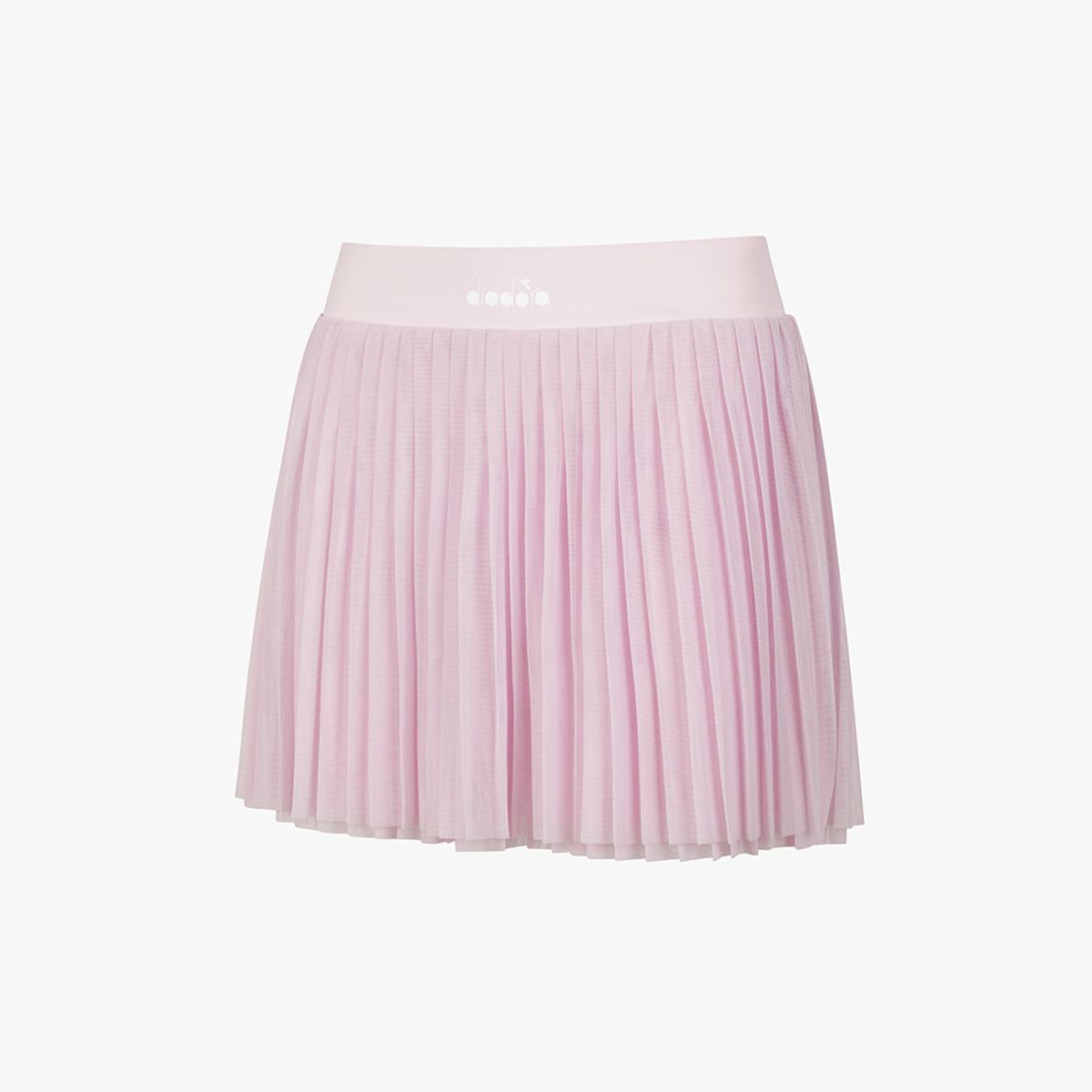 디아도라(diadora) 메쉬 플리츠 스커트 VIOLET