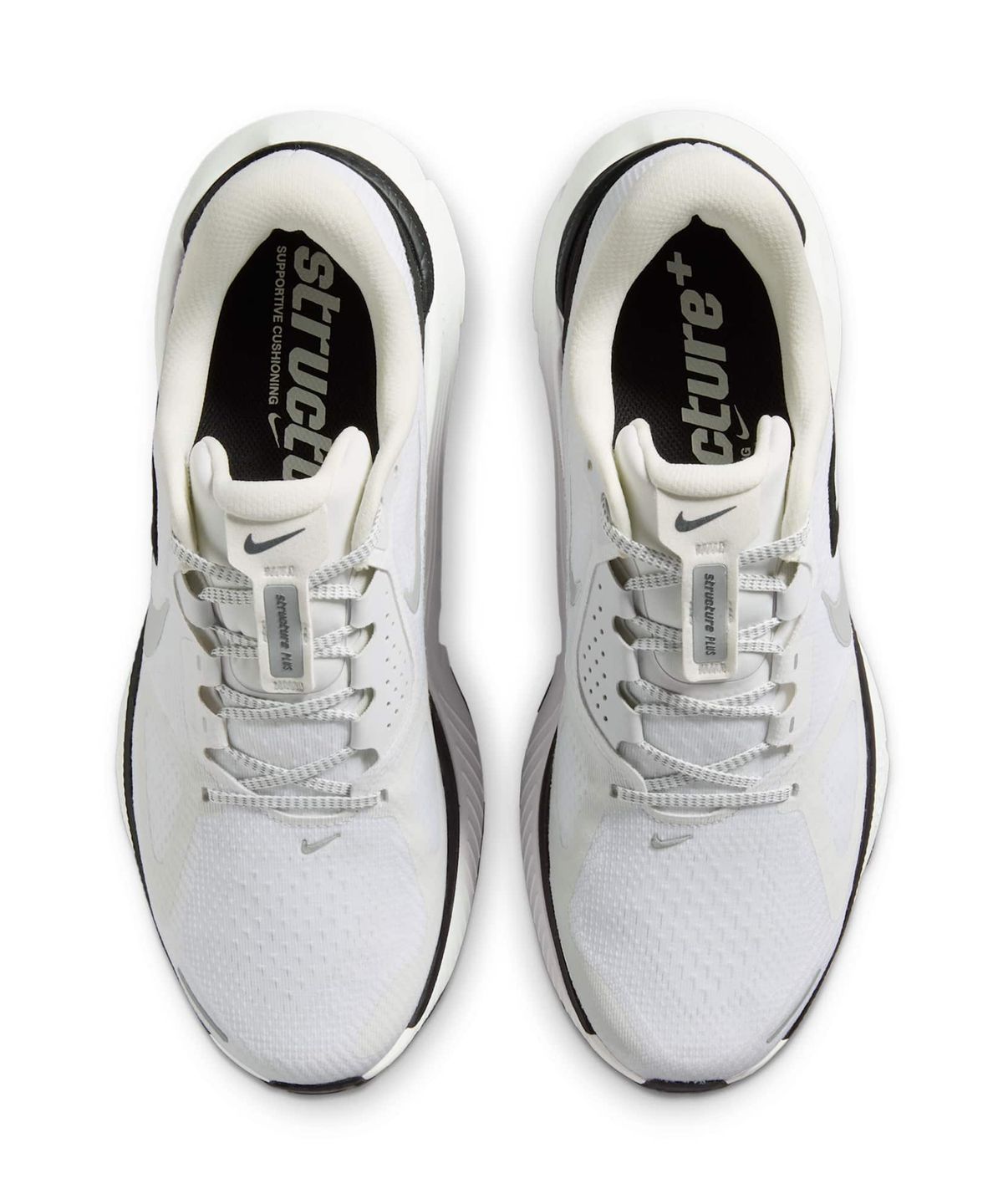 나이키(NIKE) 스트럭처 플러스 로드 러닝화 M - 서밋 화이트:블랙:메탈릭 실버 / II7192-100