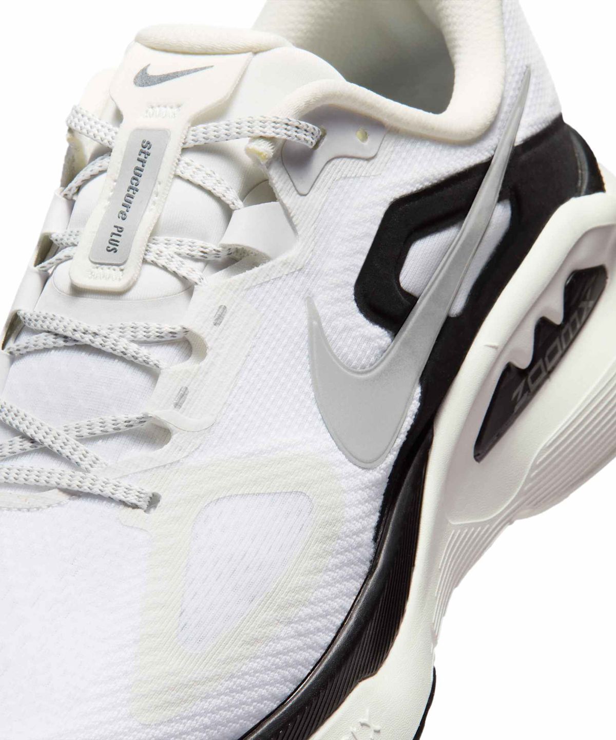 나이키(NIKE) 스트럭처 플러스 로드 러닝화 M - 서밋 화이트:블랙:메탈릭 실버 / II7192-100