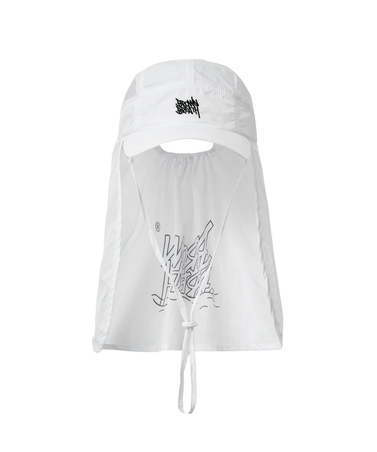 브라운브레스 키즈(BROWNBREATH KIDS) KIDS TAG FLAP CAP - IVORY
