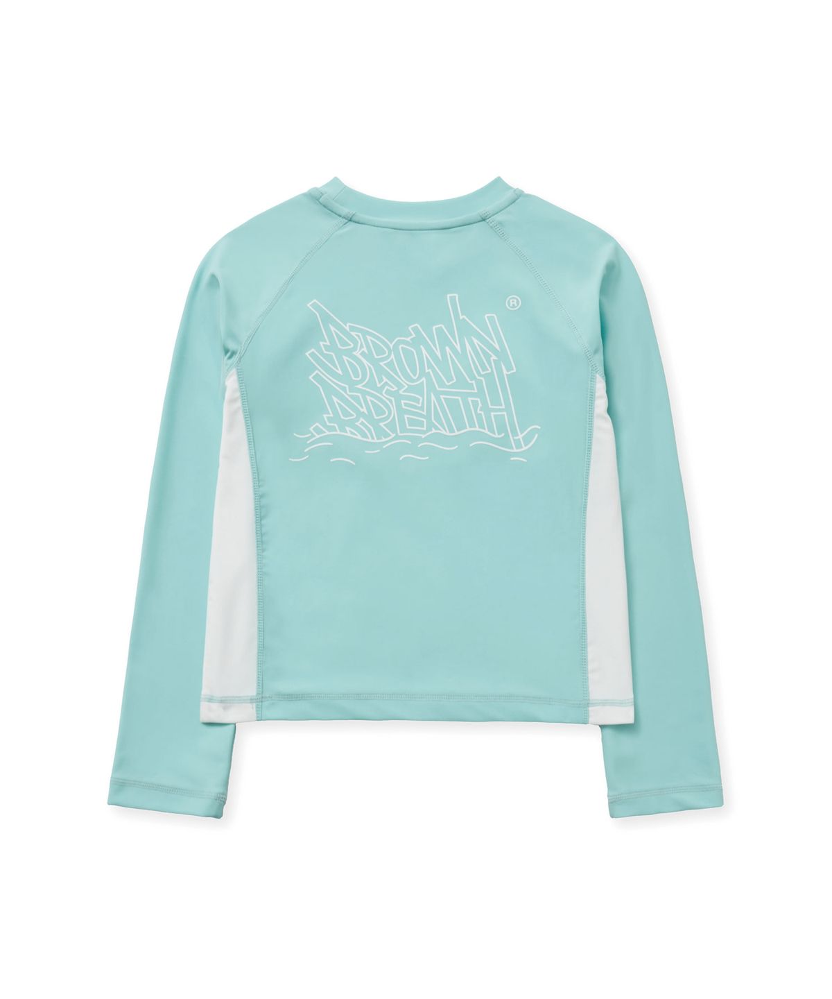브라운브레스 키즈(BROWNBREATH KIDS) KIDS GIRL RASH GUARD TEE - MINT