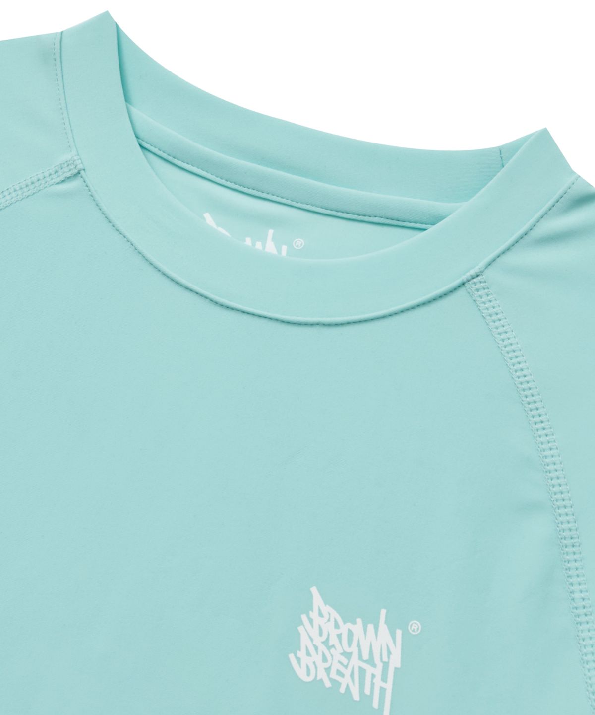브라운브레스 키즈(BROWNBREATH KIDS) KIDS GIRL RASH GUARD TEE - MINT