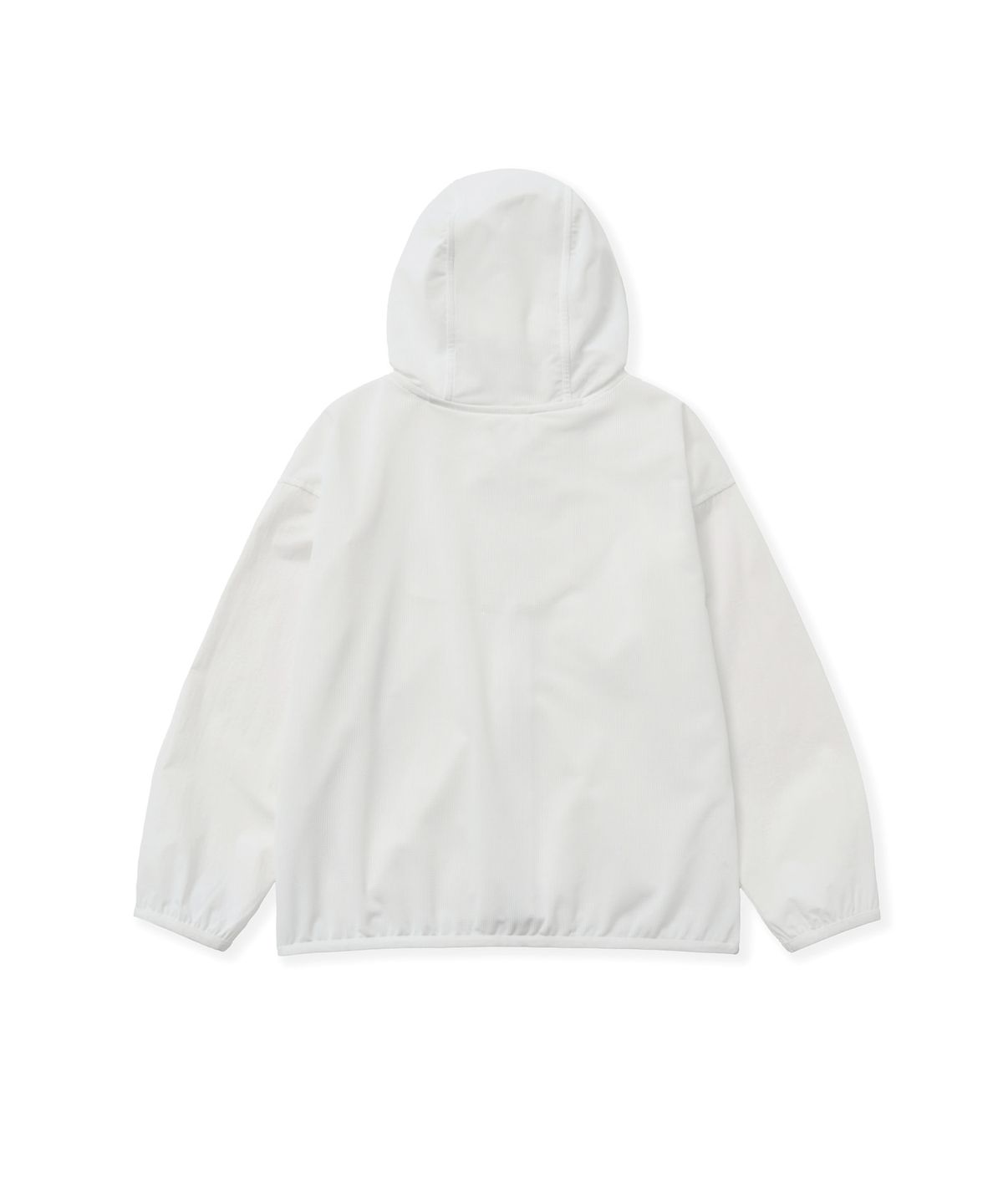 브라운브레스 키즈(BROWNBREATH KIDS) KIDS TAG PACKABLE HOOD ZIP UP - WHITE