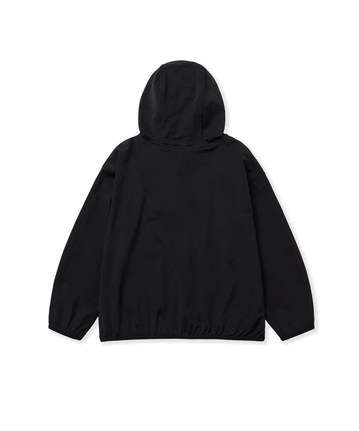 브라운브레스 키즈(BROWNBREATH KIDS) KIDS TAG PACKABLE HOOD ZIP UP - BLACK